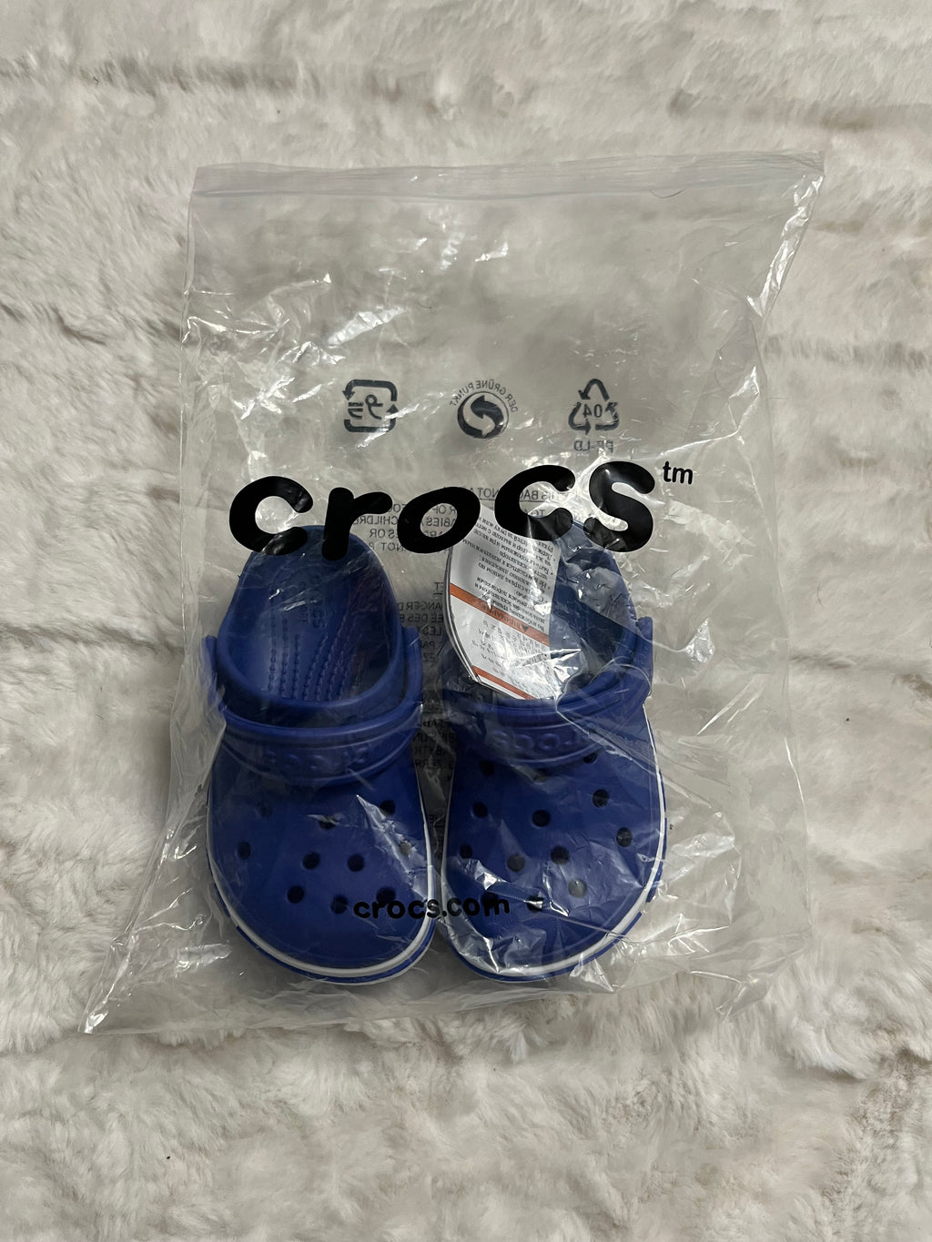 Blue Bayaband Crocs