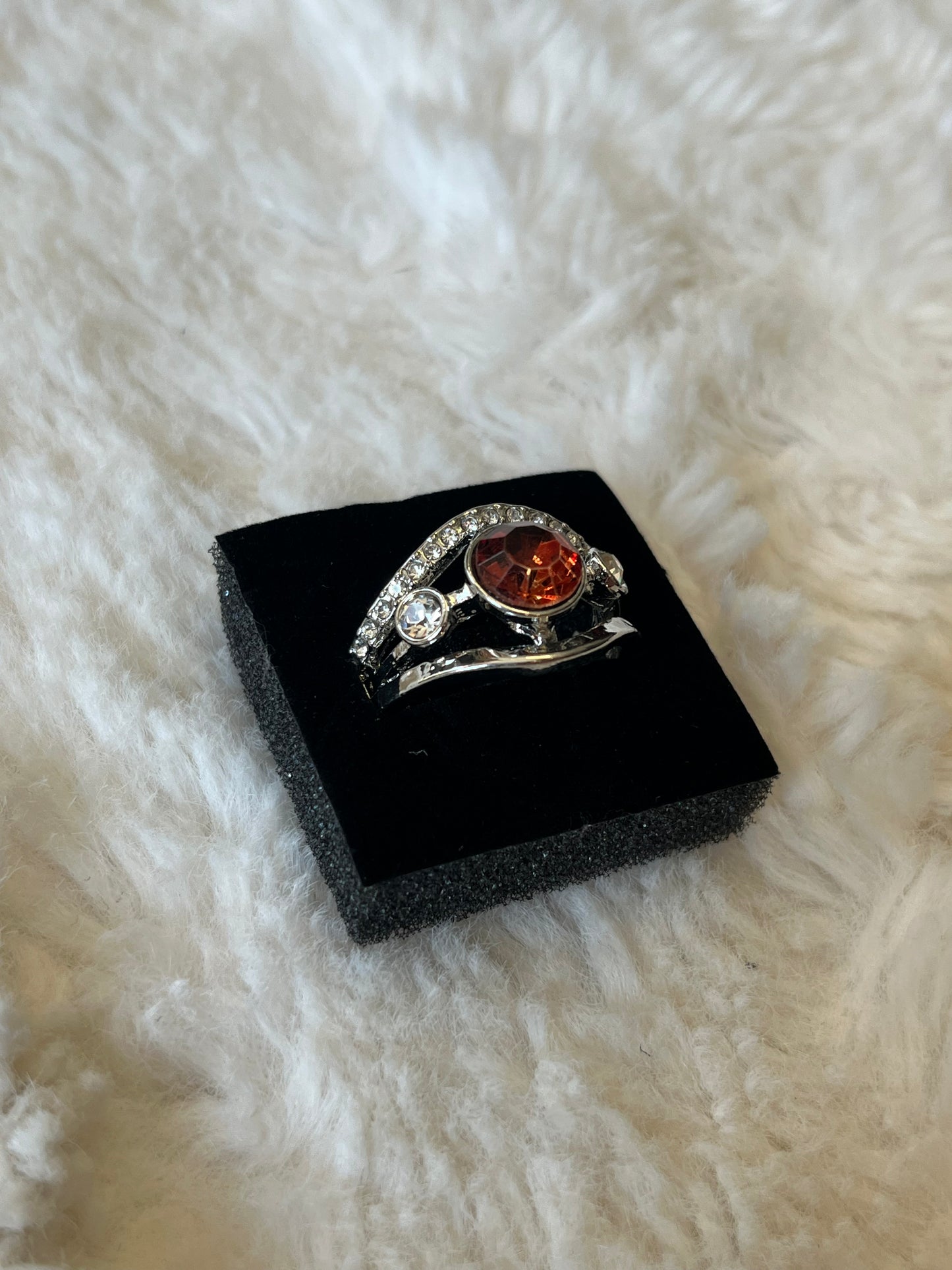 Scarlet Radiance Ring
