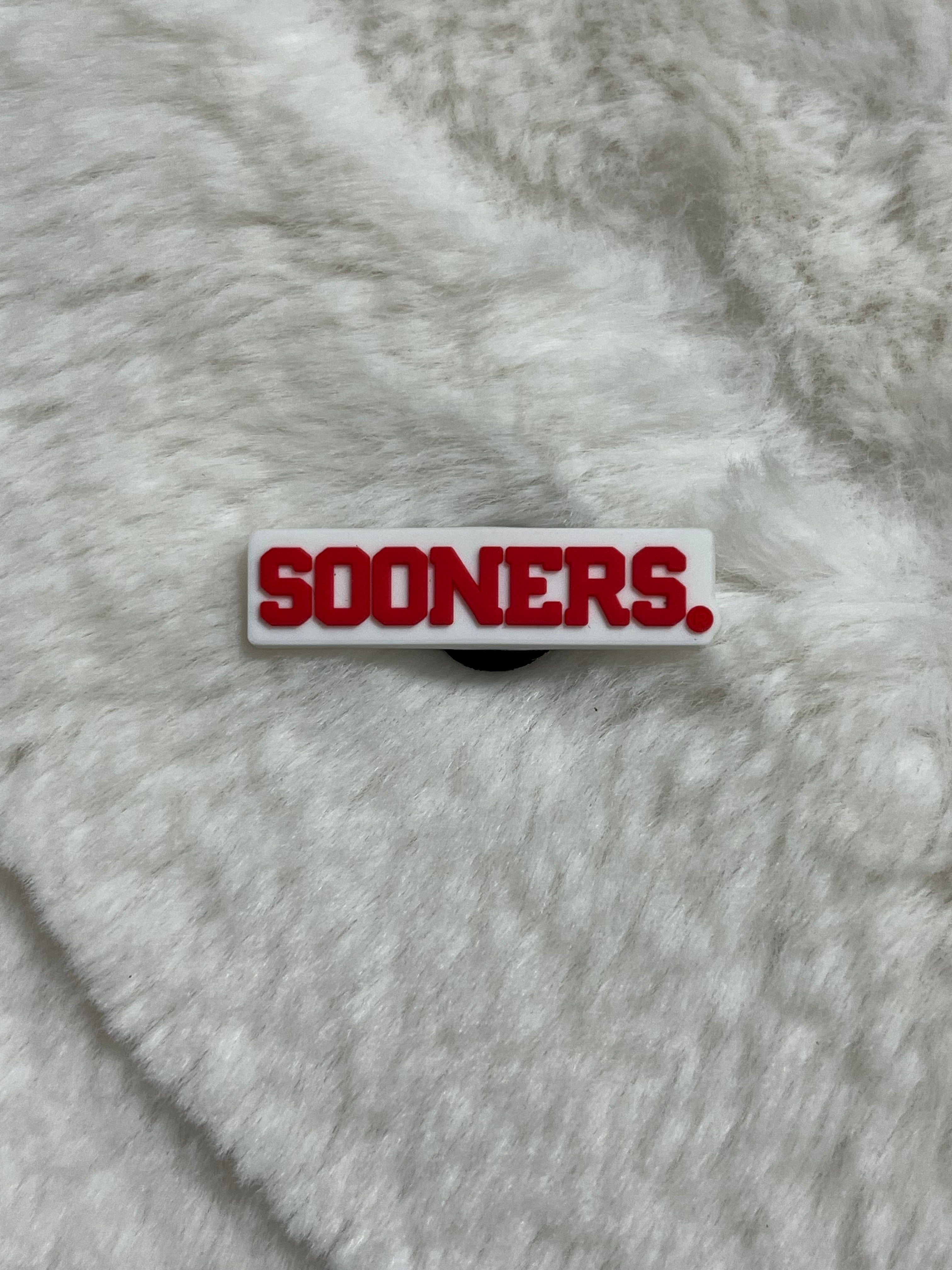 Oklahoma Sooners Croc Charms