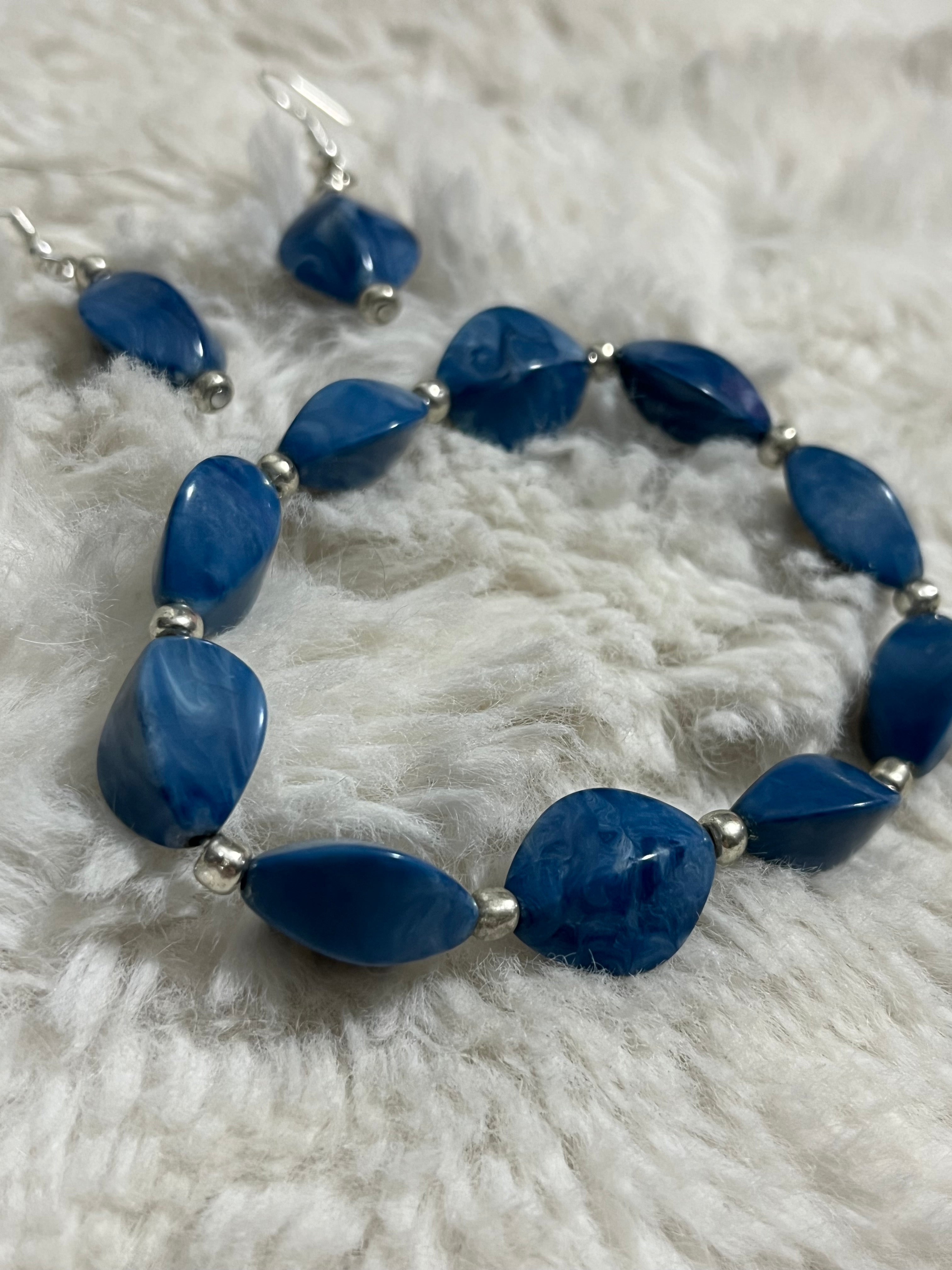Blue Tide Elegance Bracelet Set