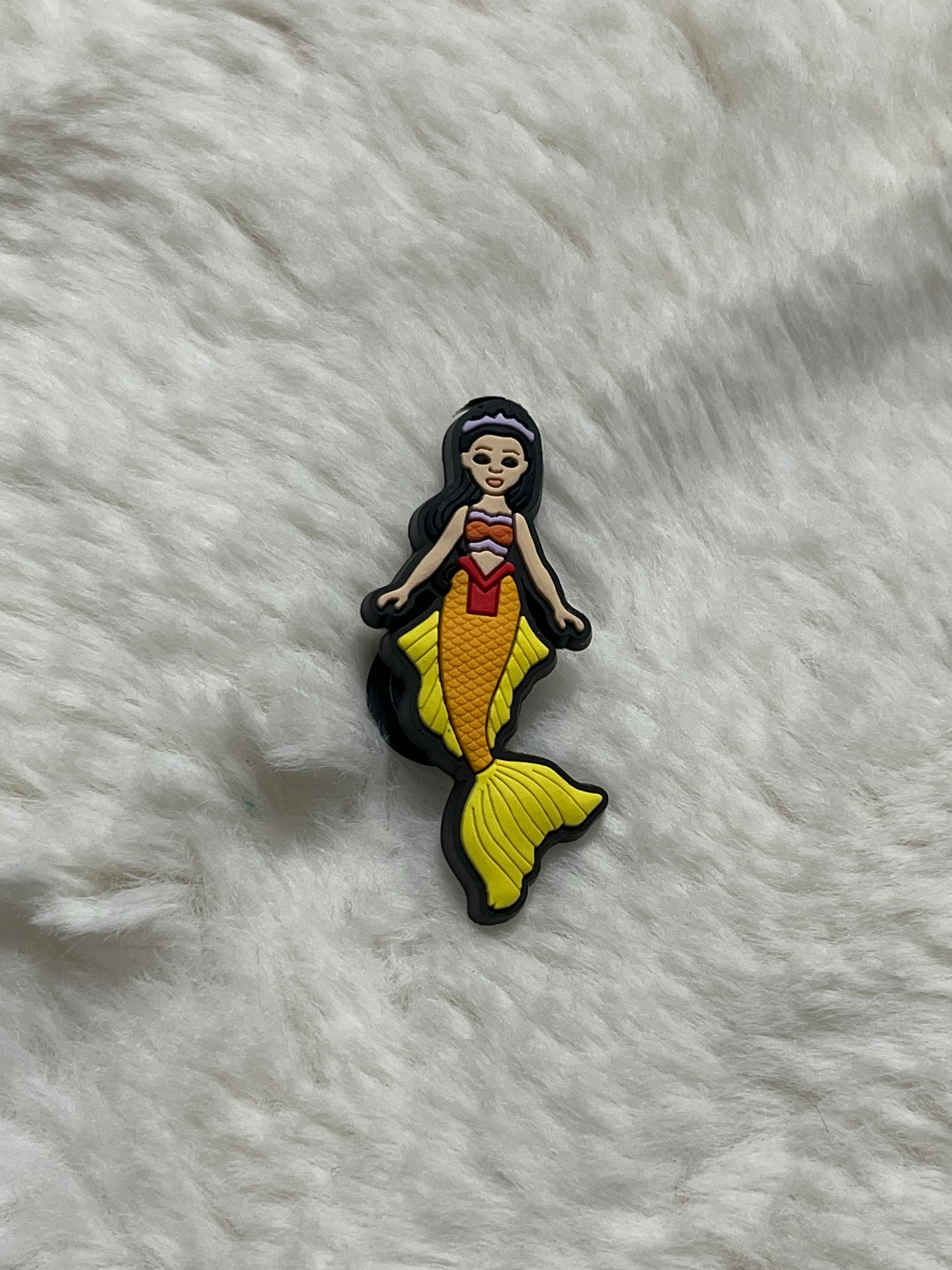 Little Mermaid Shoe Charms