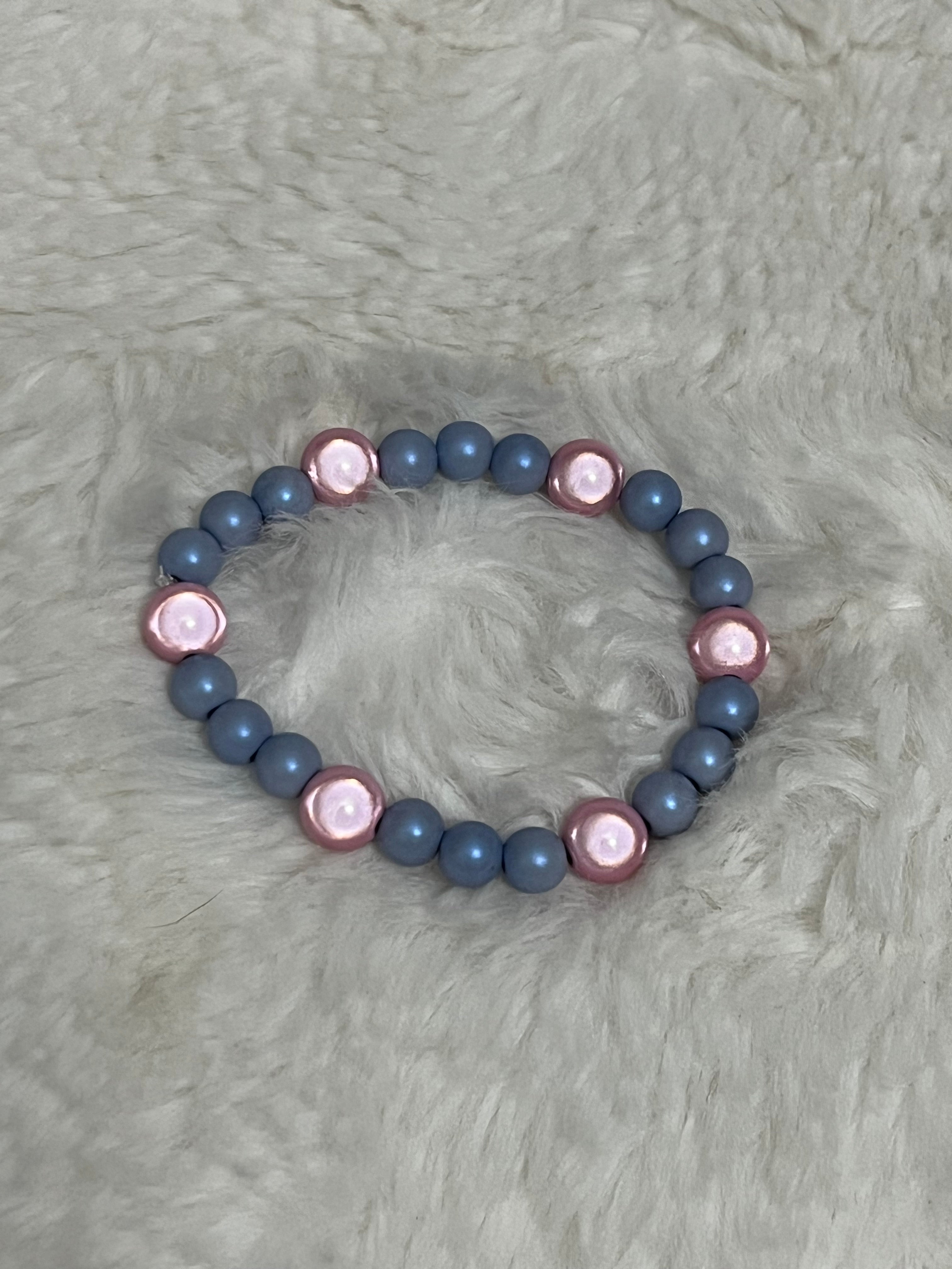 Dusty Blue Sugar Pop Bracelet