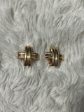 Couture Crossover Paparazzi Clip On Earrings