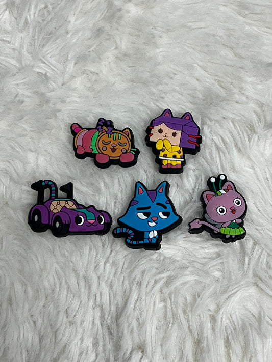 Gabbys Dollhouse Shoe Charms