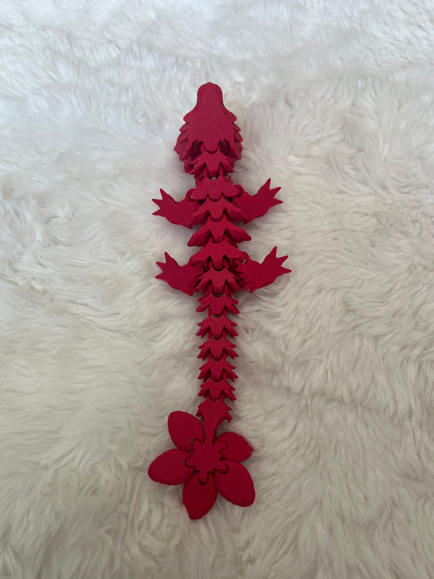 Flower Dragon 3D Print