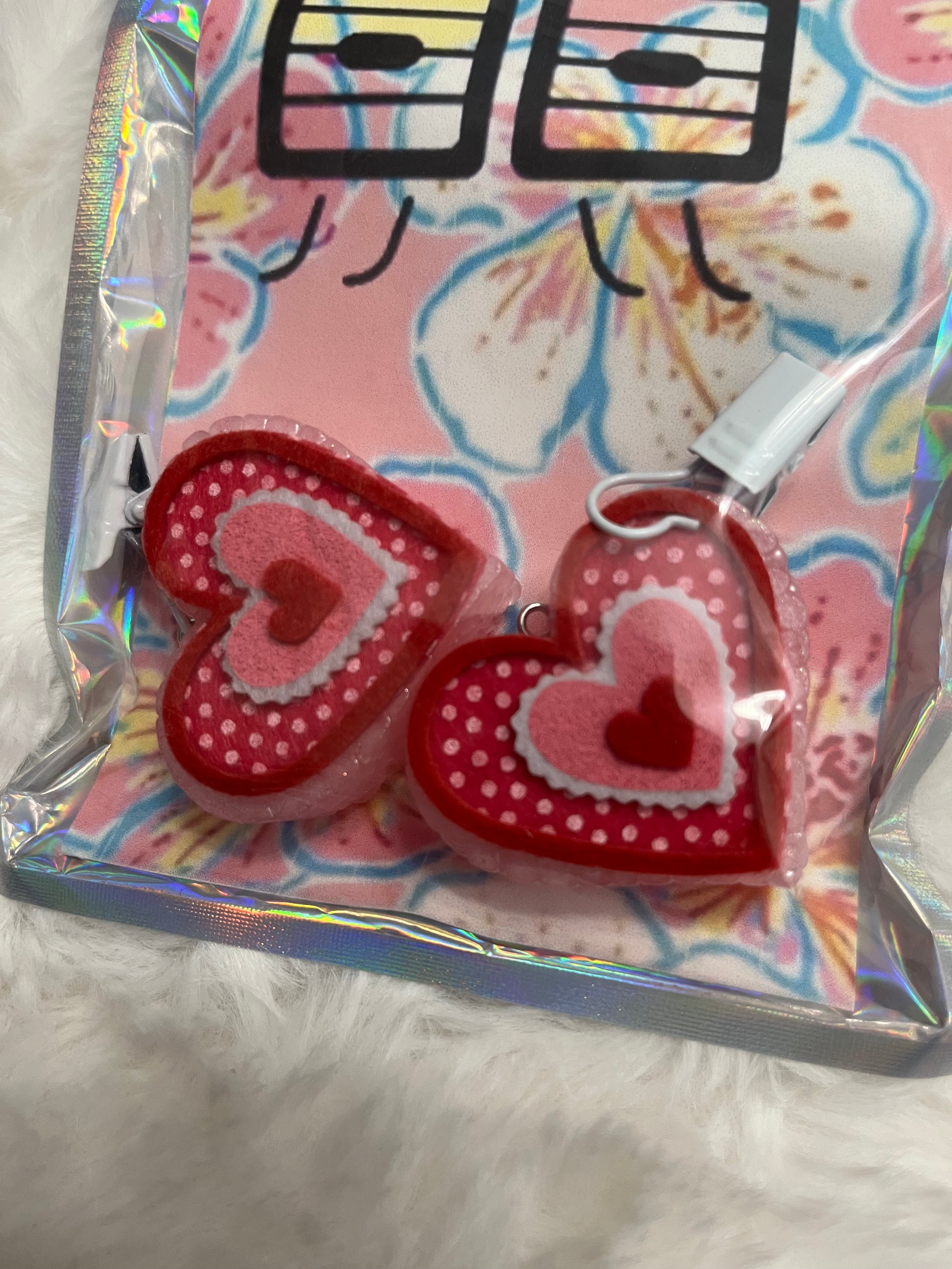 Heart Freshie Vent Clips