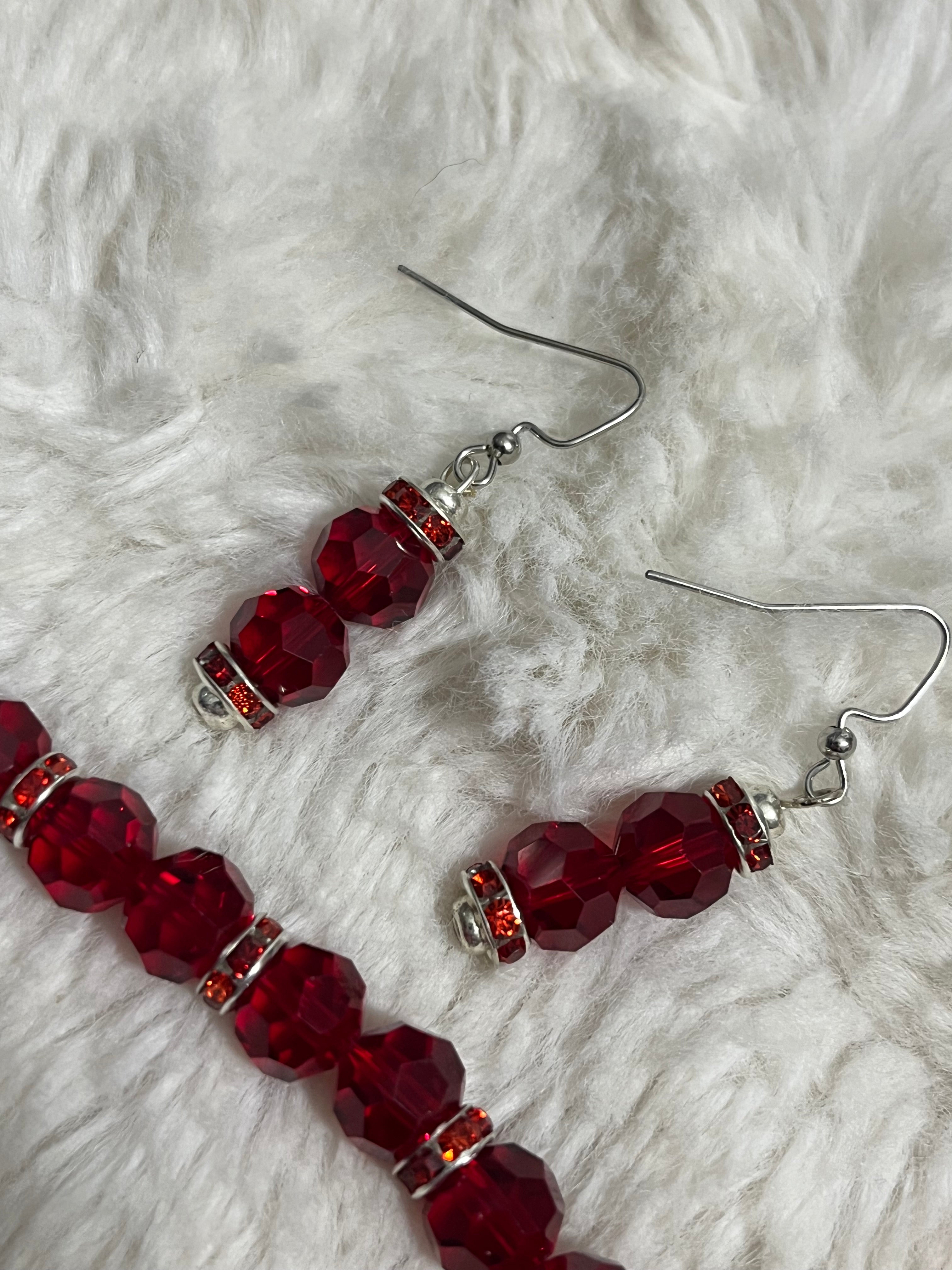 Scarlet Prism Spark Bracelet Set