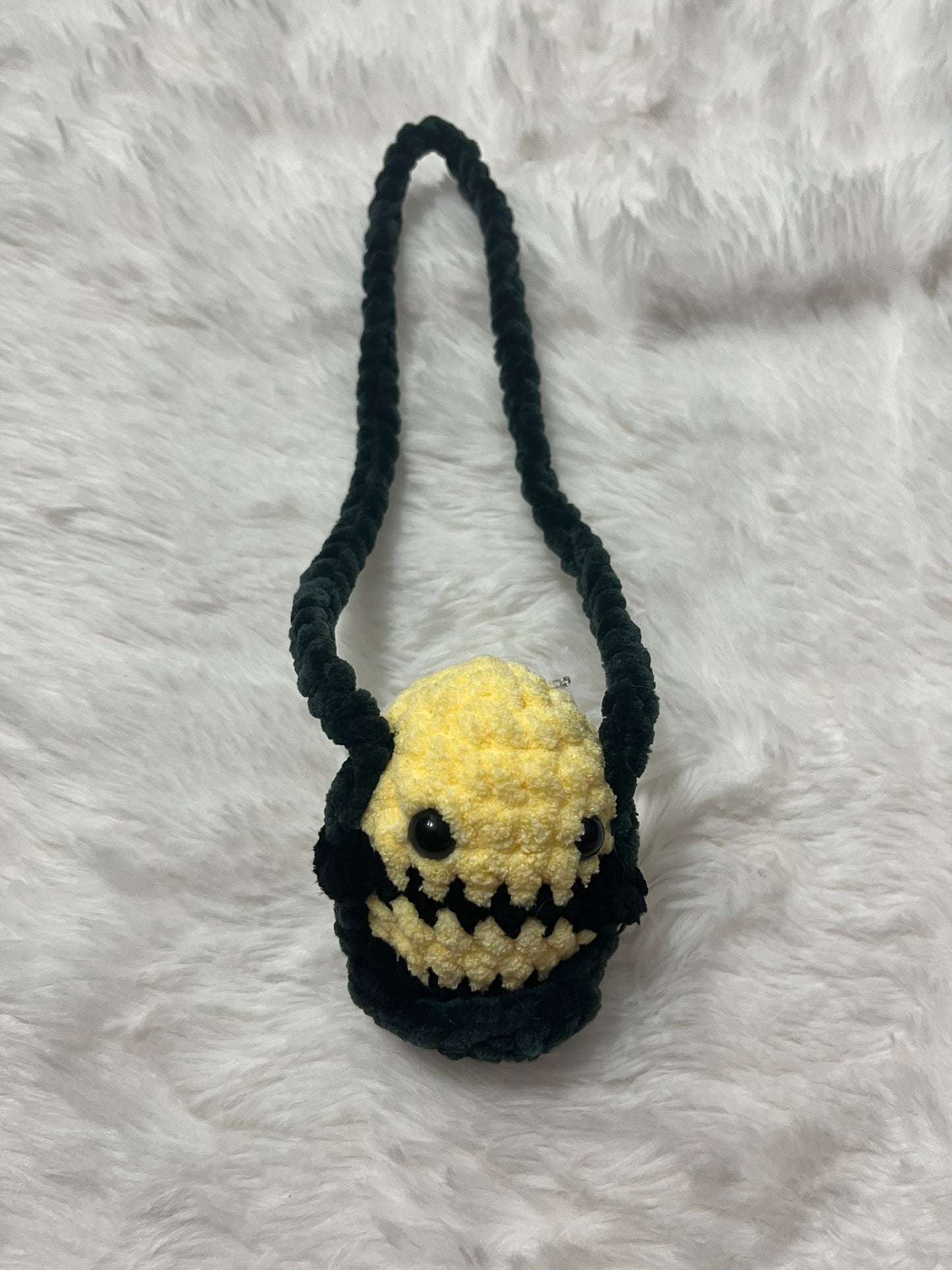 Crochet Bee Car Hanger