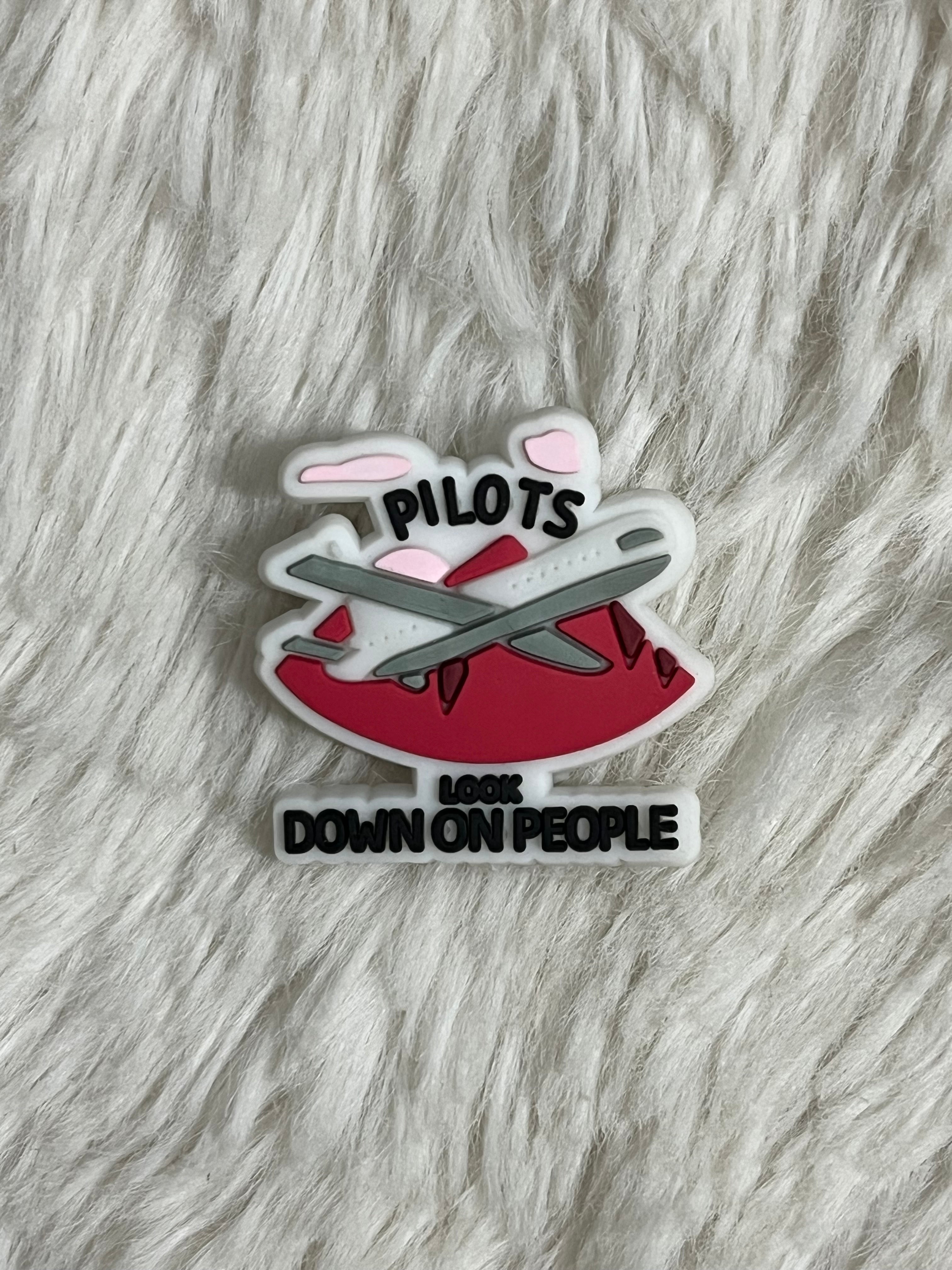 Air Travel Shoe Charms