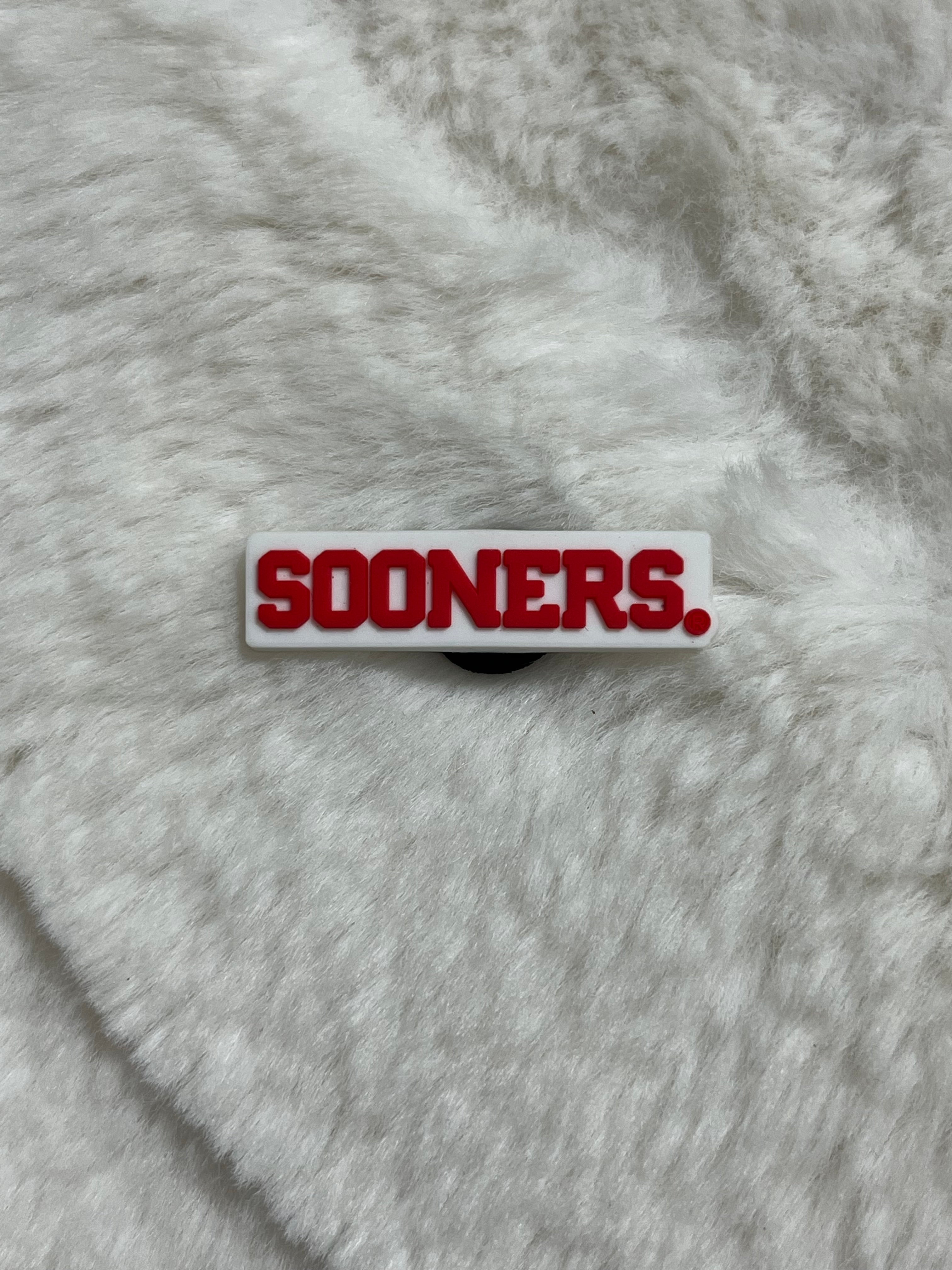 Oklahoma Sooners Croc Charms