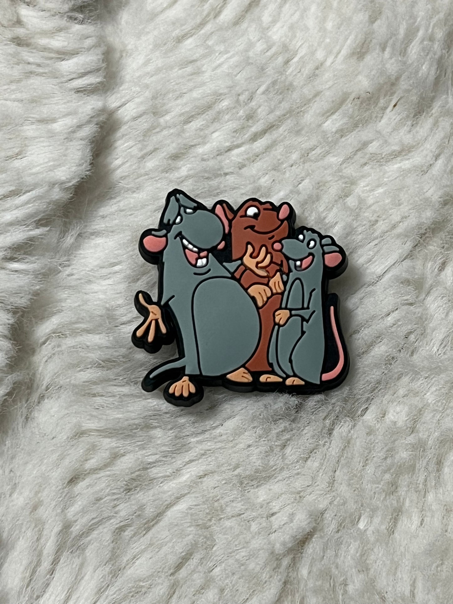 Ratatouille Shoe Charms