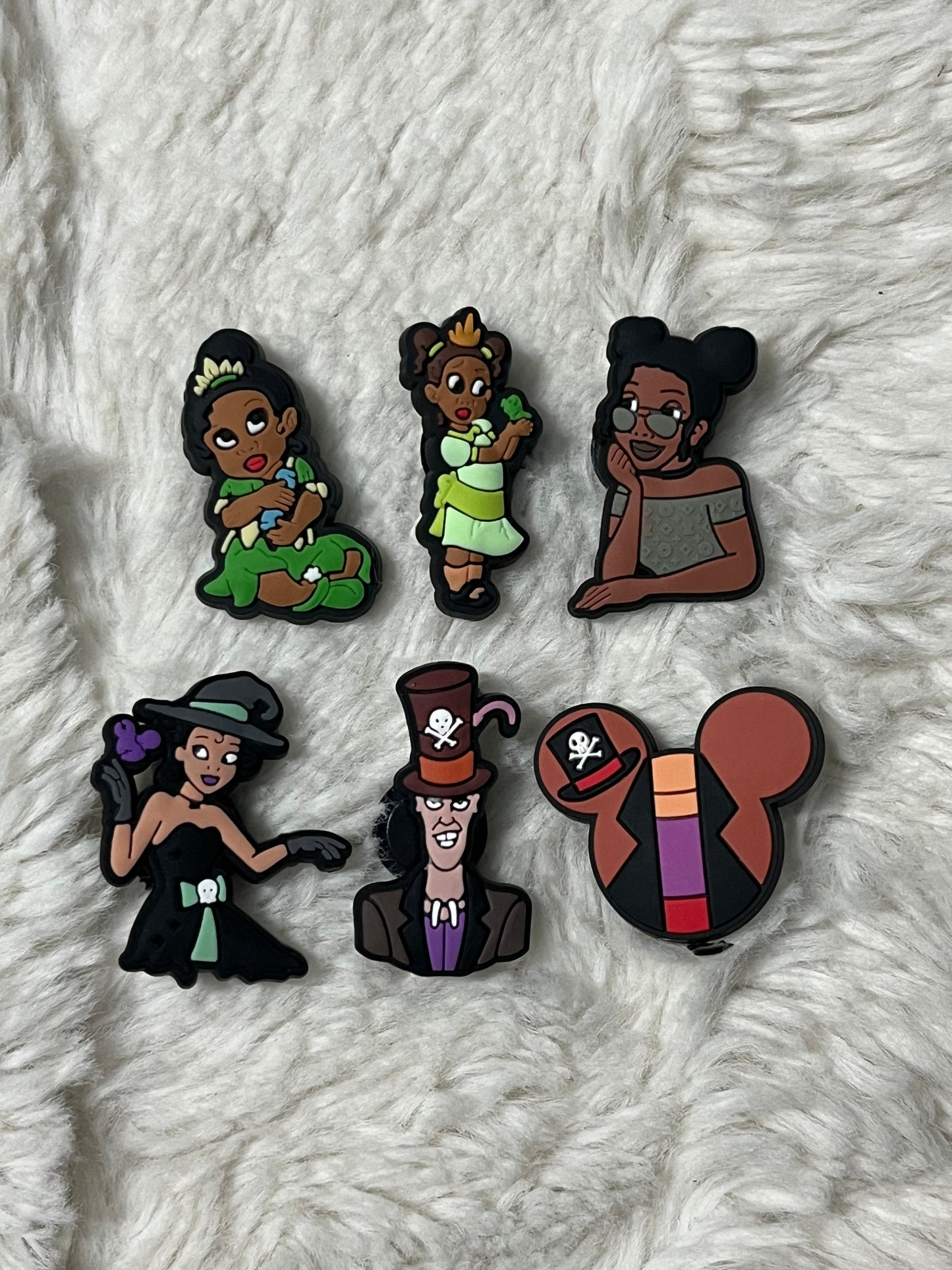 Princess and the Frog Shoe Charms