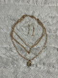 Winking Wanderer Paparazzi Necklace Set
