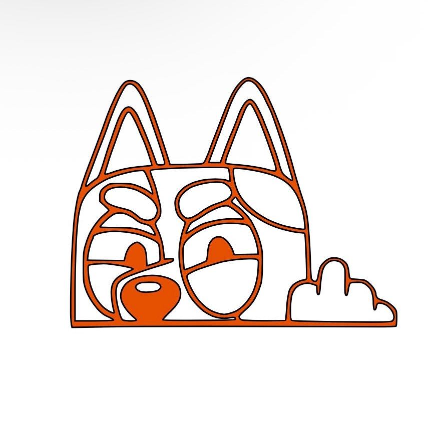 Bluey Decal