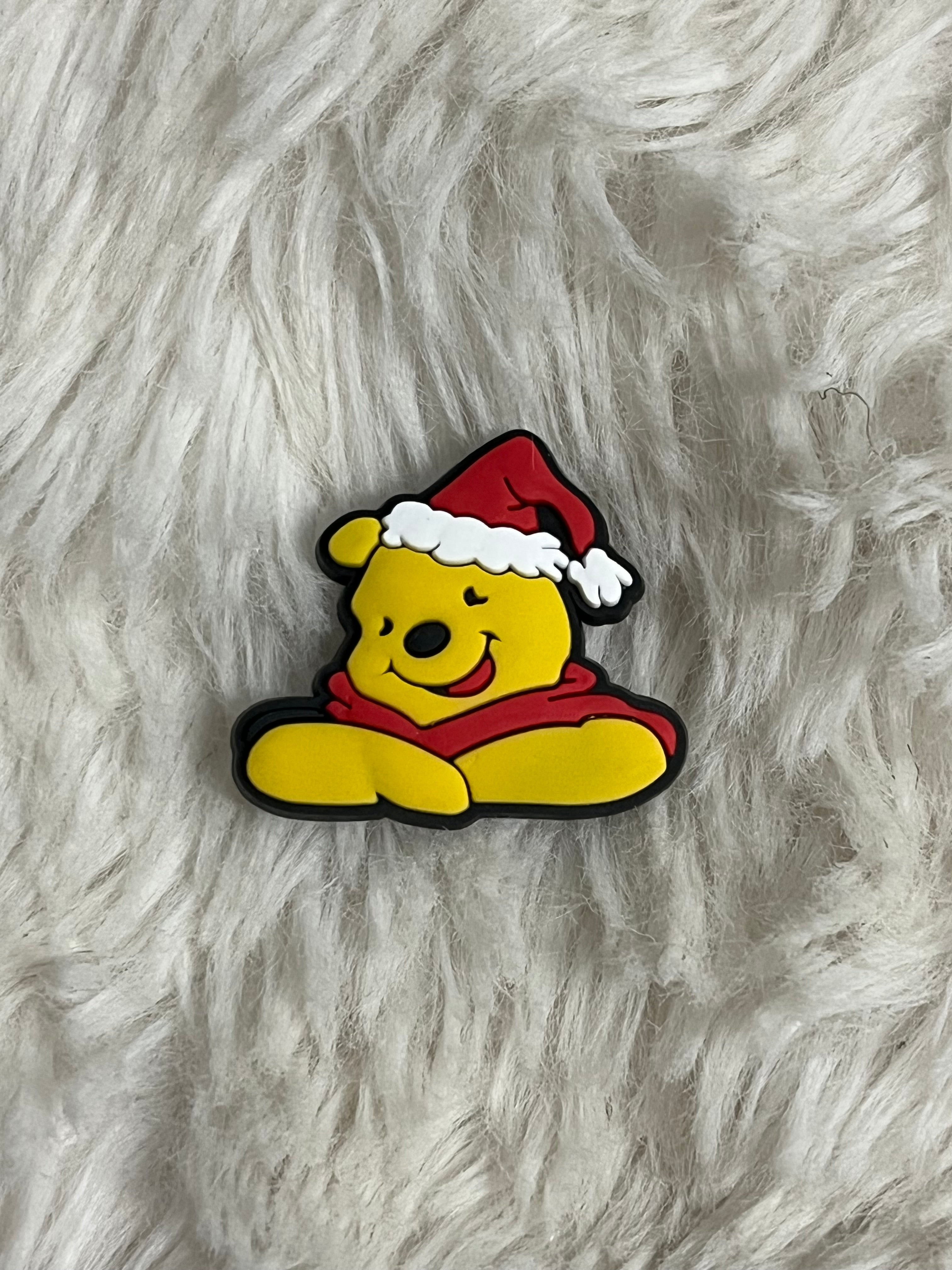 Winnie the Pooh (Christmas) Shoe Charms