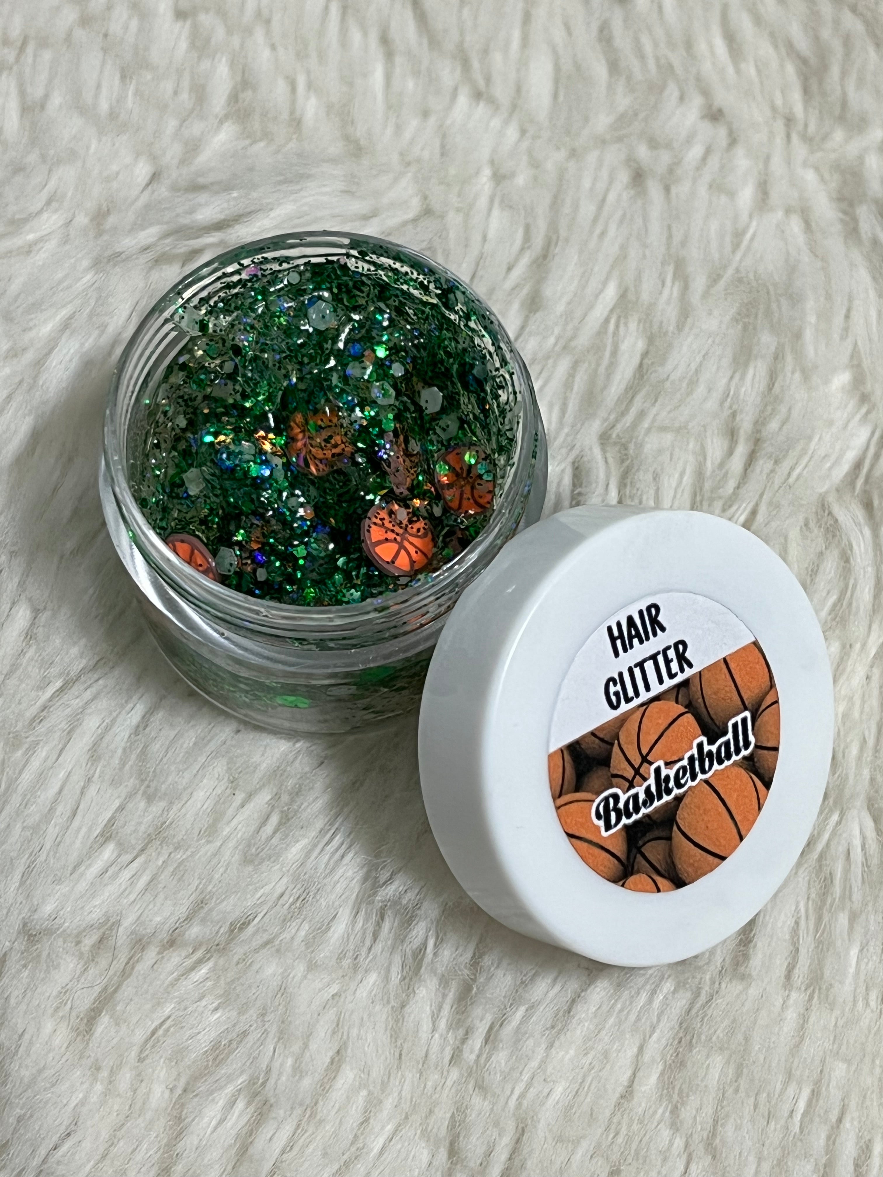 Basketball Hair & Body Glitter