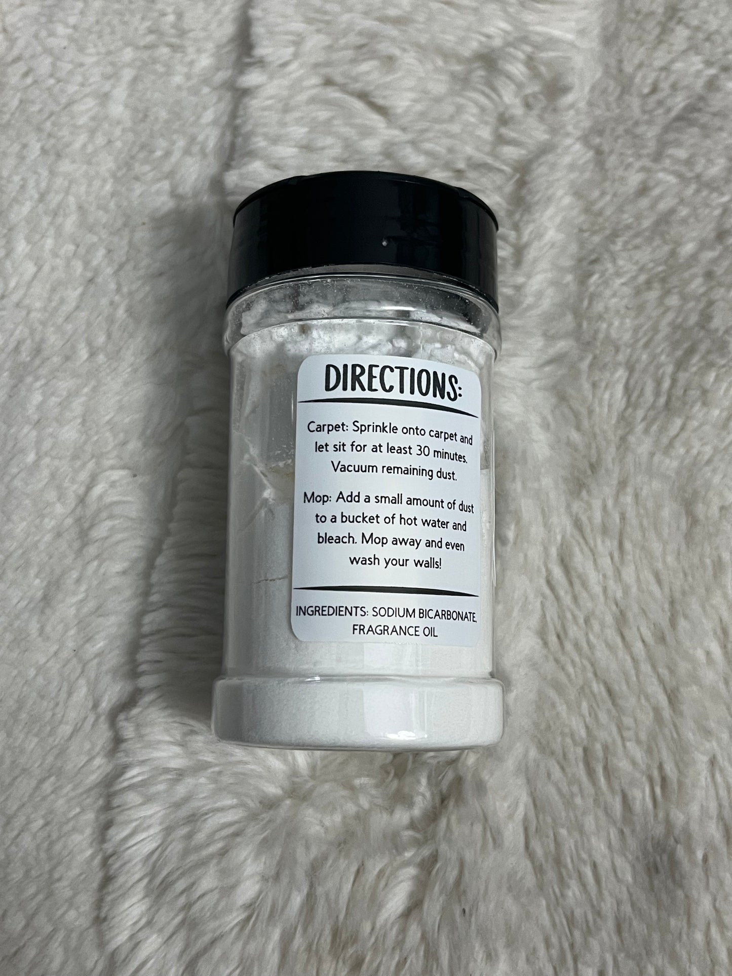 White Cake Carpet & Mop Freshener