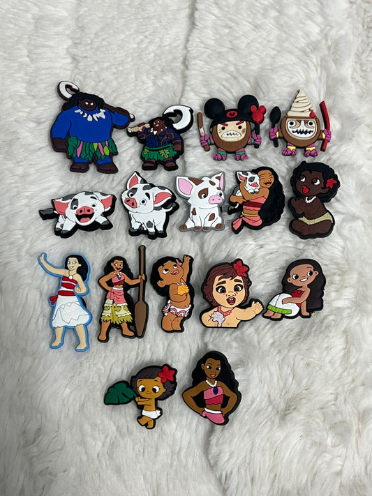 Moana Shoe Charms