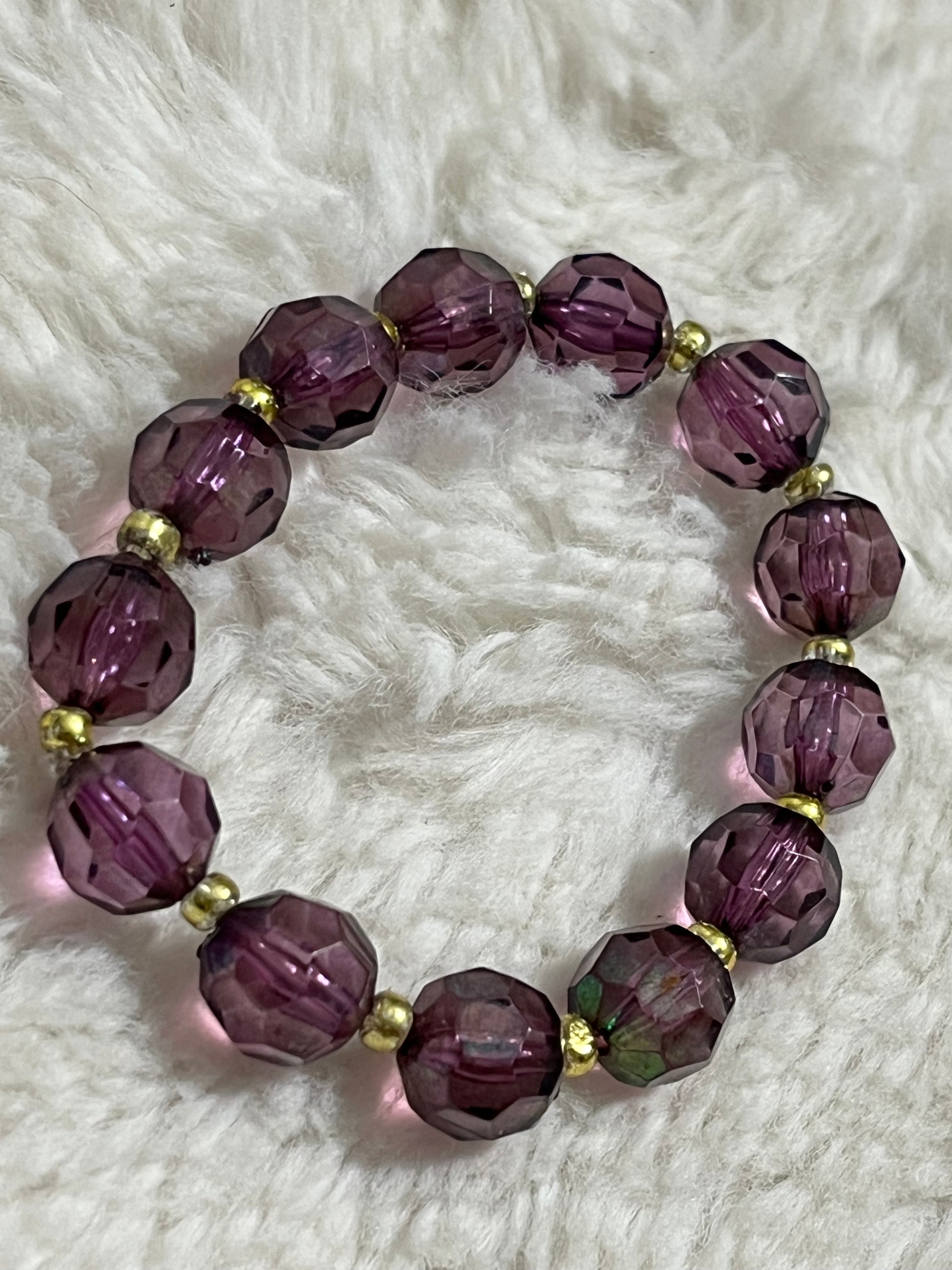 Cabernet Glow Bracelet
