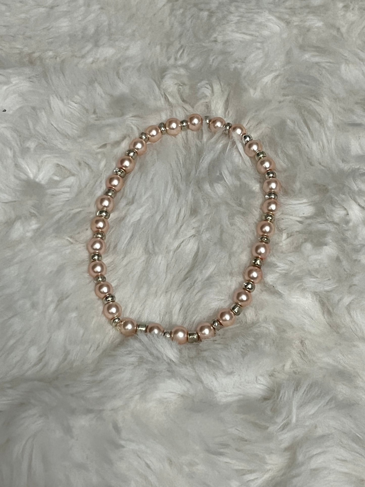 Rose Pearl Bracelet