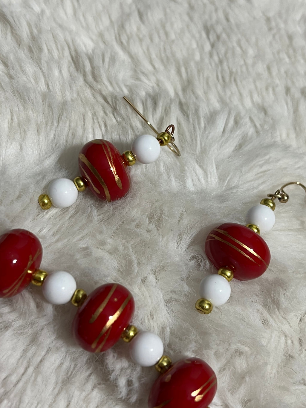Candy Cane Luxe Bracelet Set