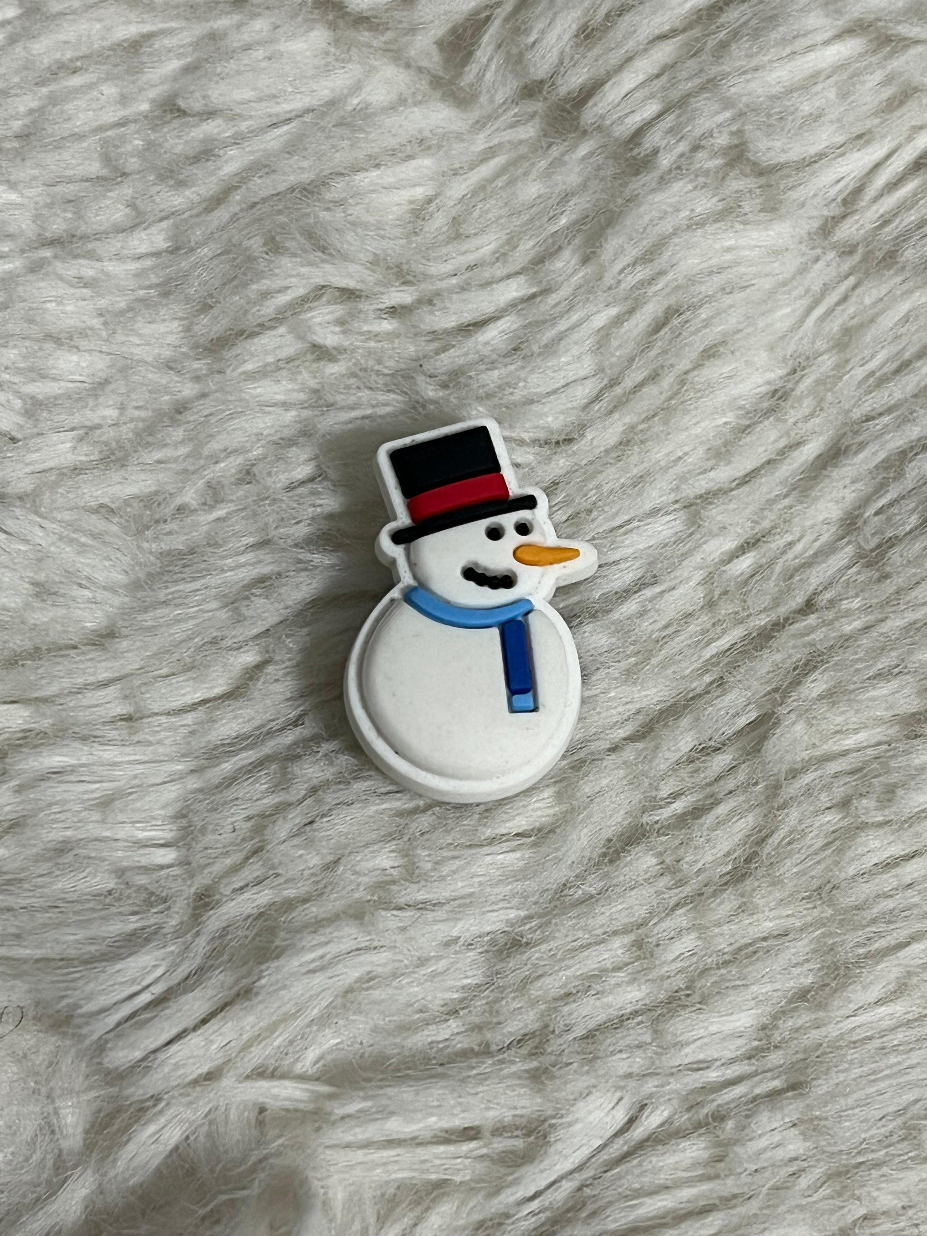 Christmas (Snow) Shoe Charms