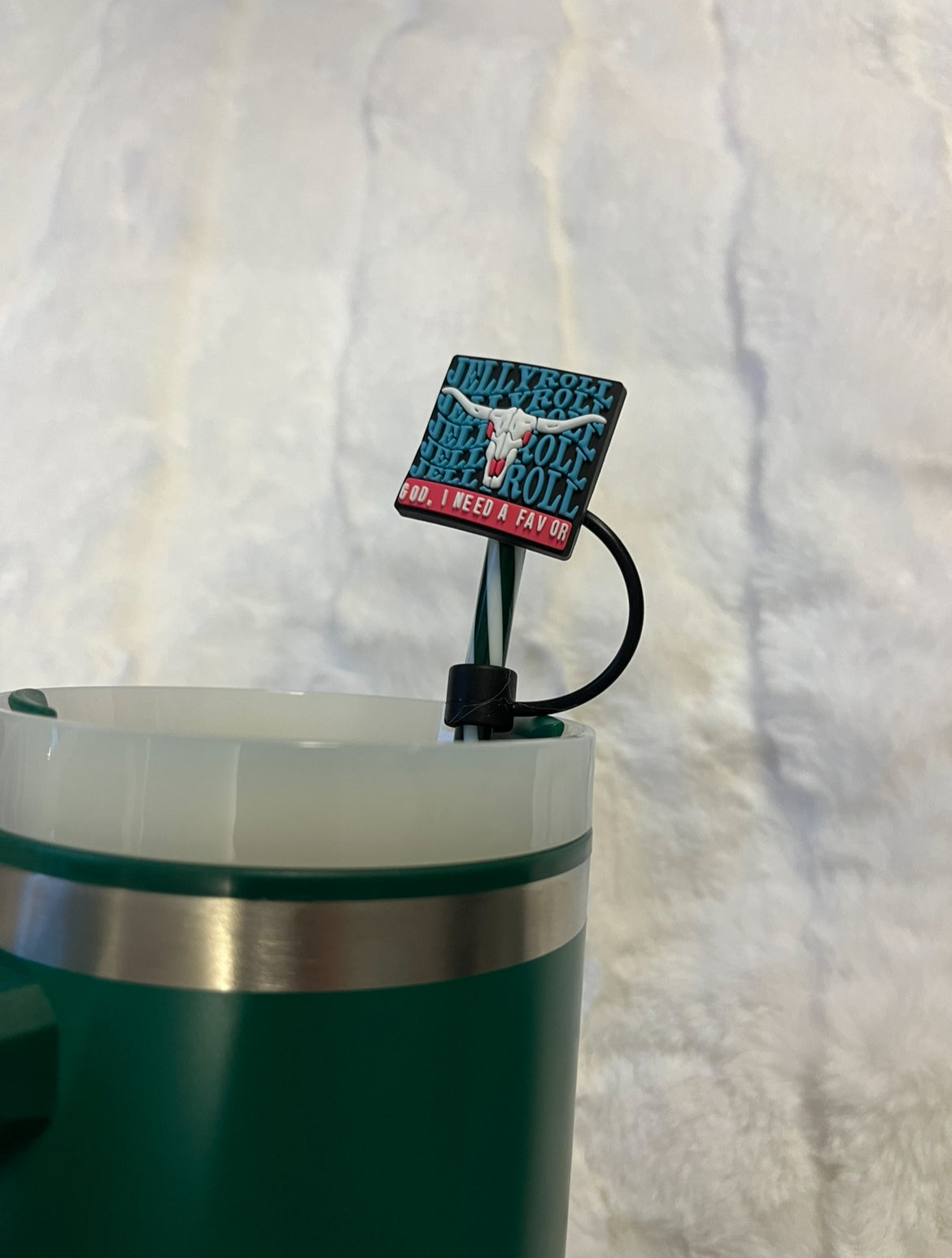 Jellyroll Straw Topper