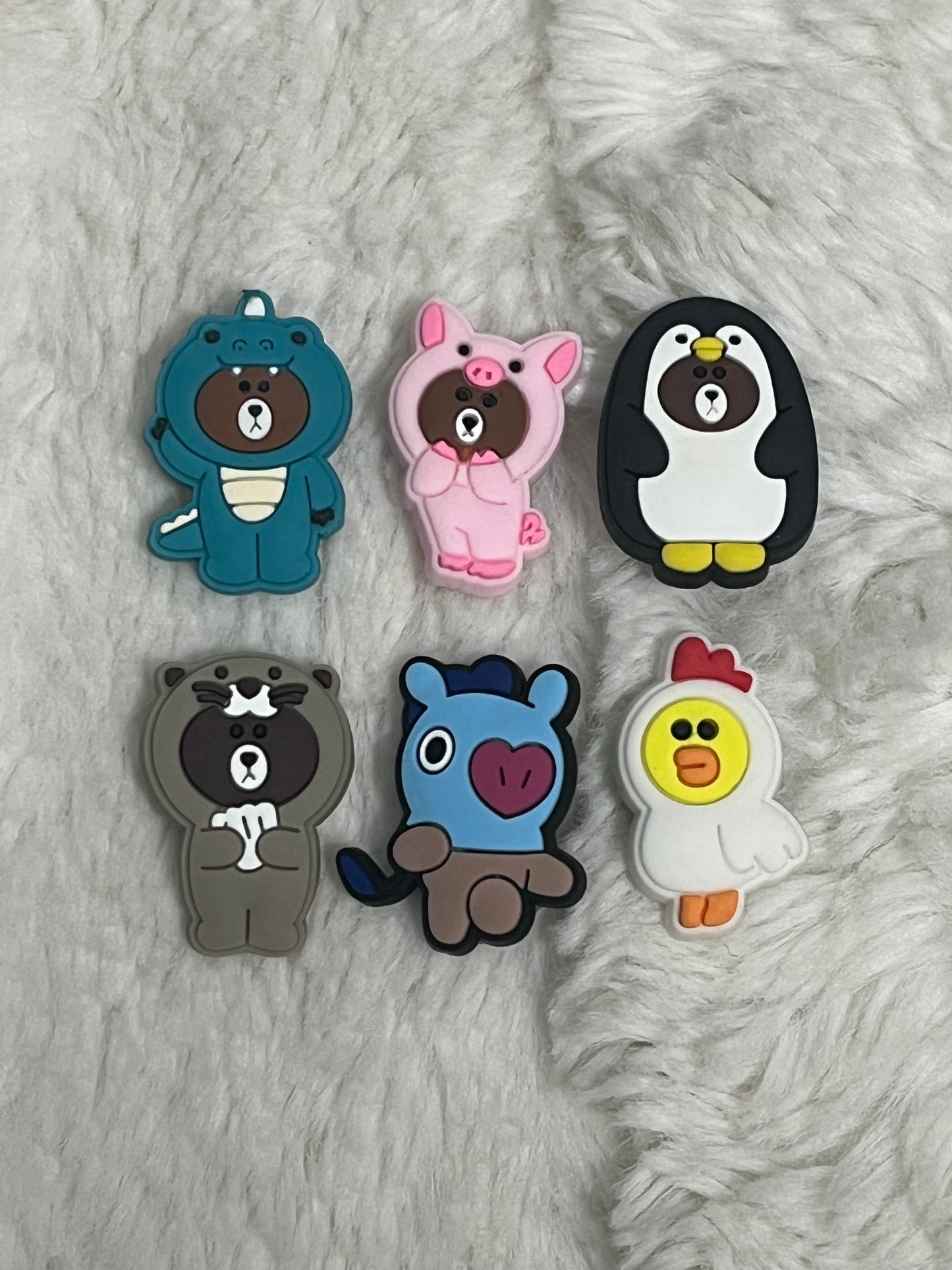 Line and Friends Shoe Charms