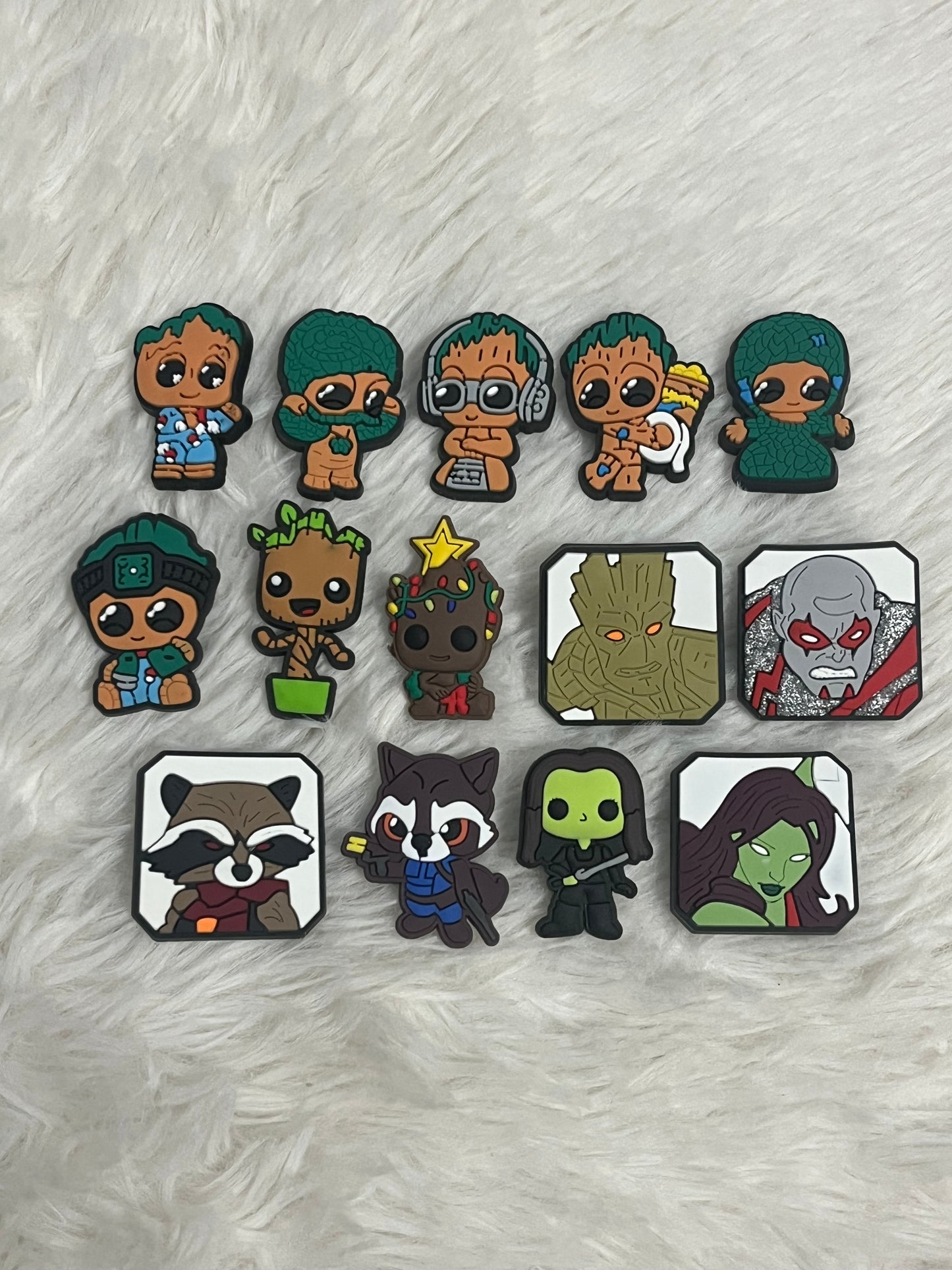 Guardians of the Galaxy Shoe Charms