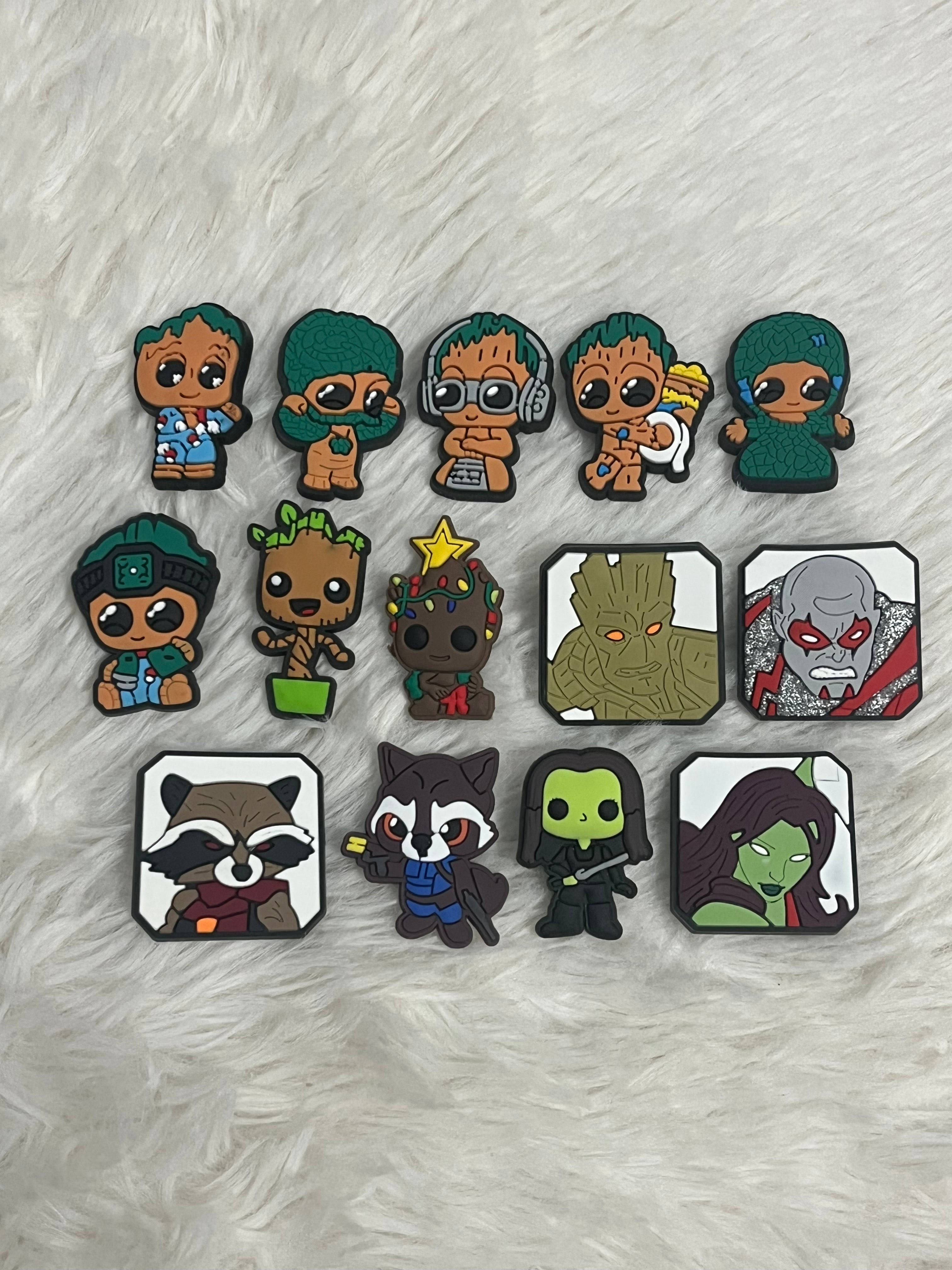 Guardians of the Galaxy Shoe Charms