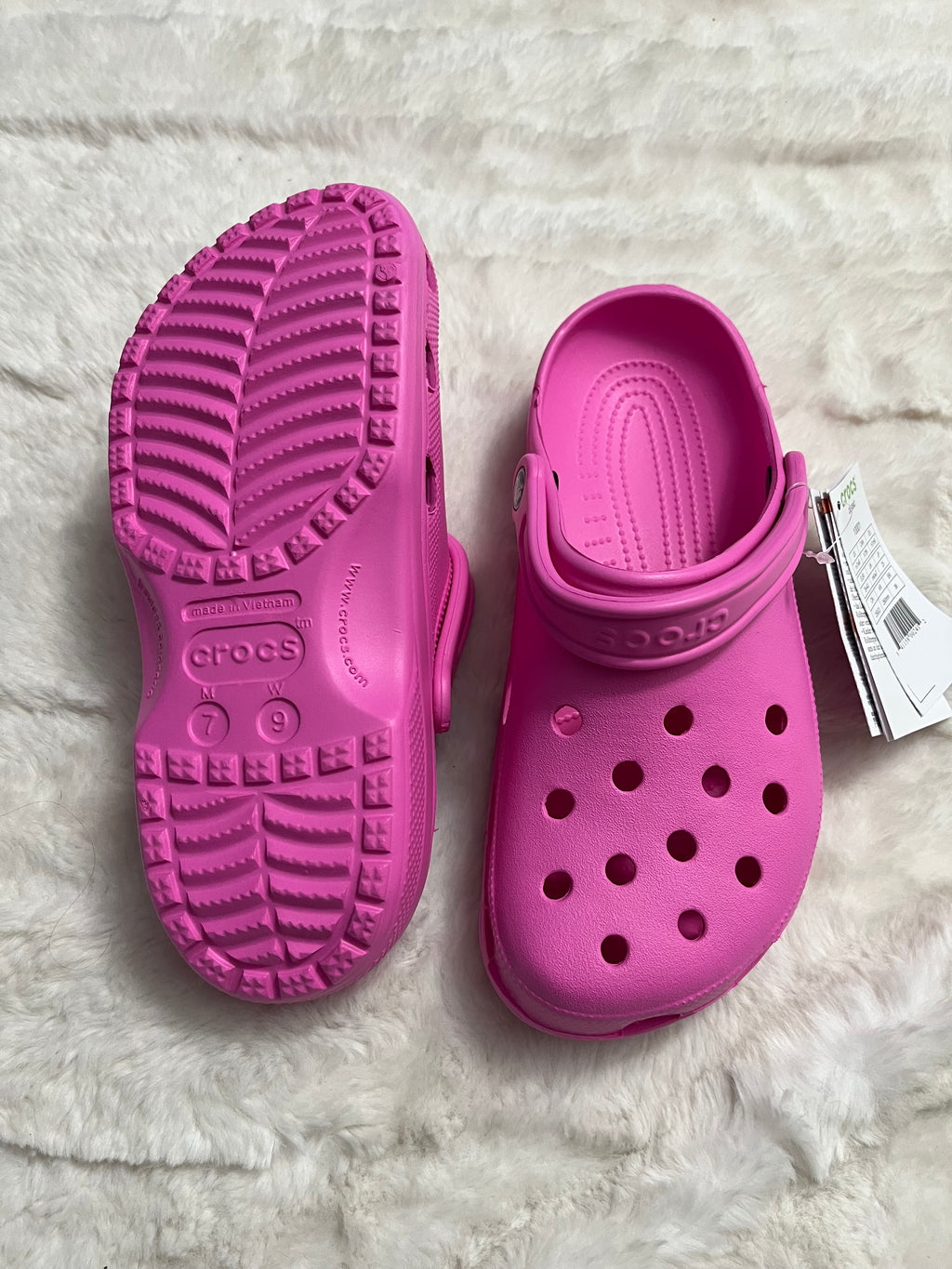Light Pink Crocs