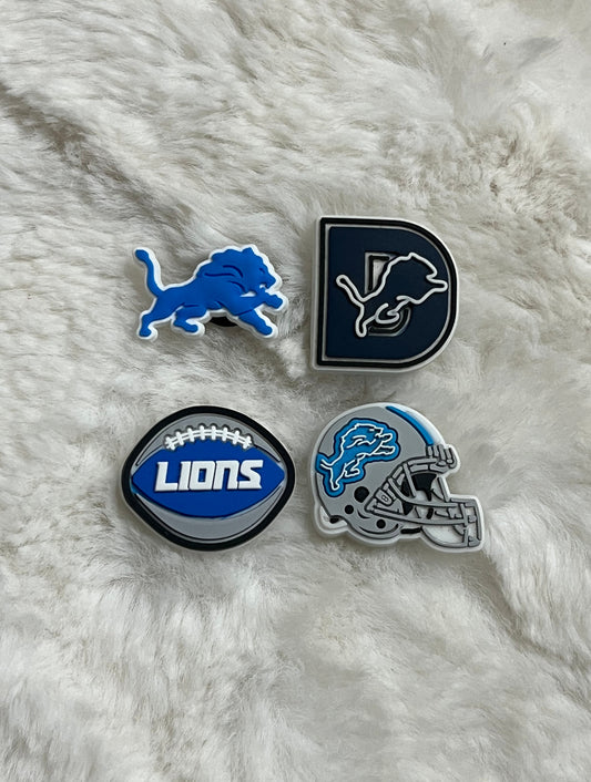 Detroit Lions Shoe Charms