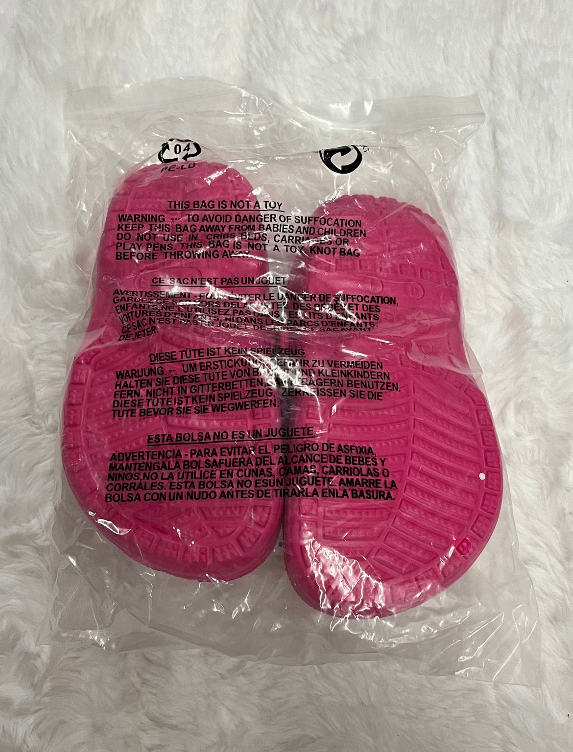 Dark Pink Crocs