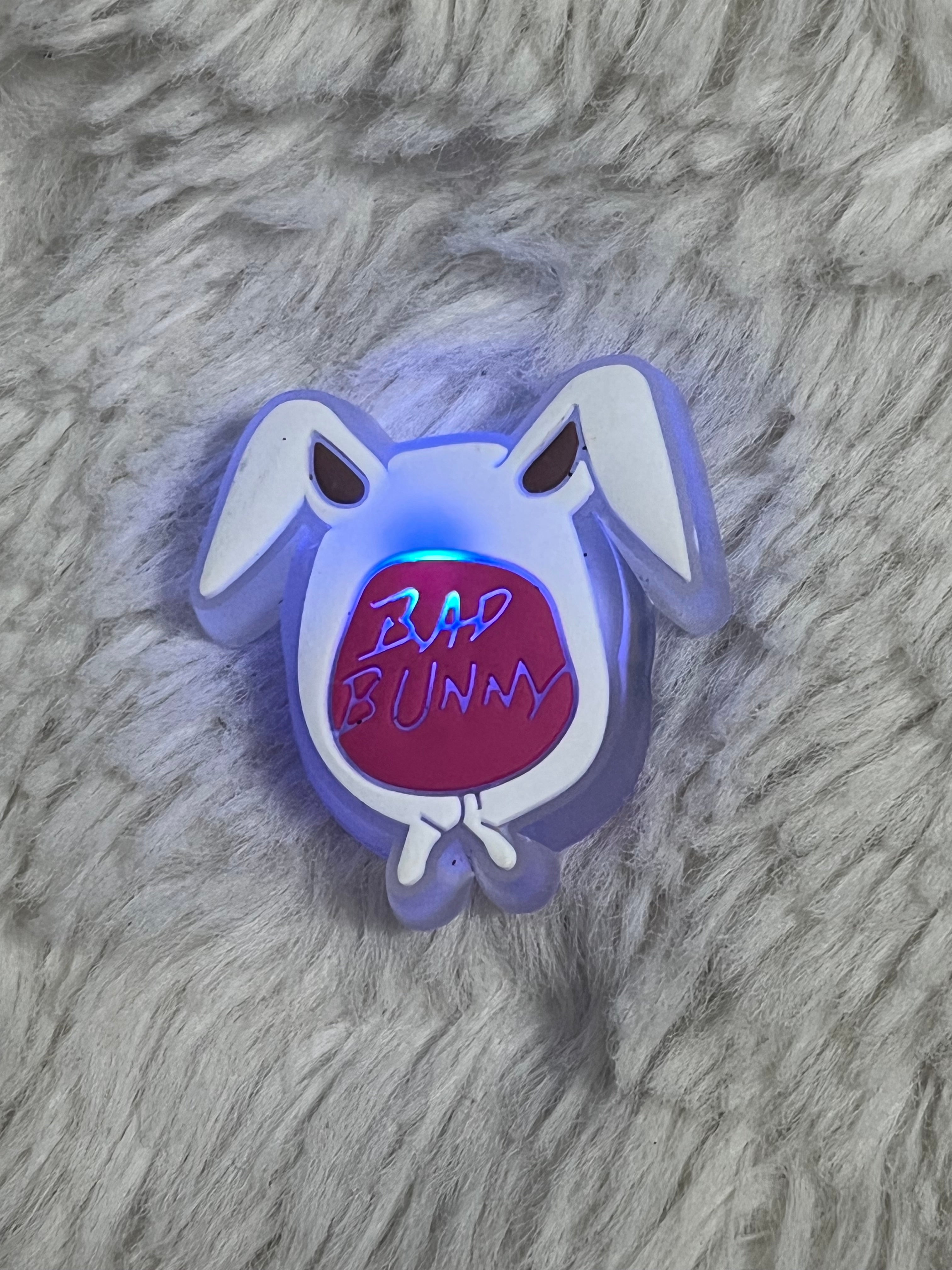 Bad Bunny Light Up Shoe Charm