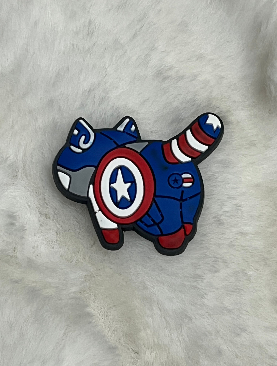 Captain America Shoe Charms