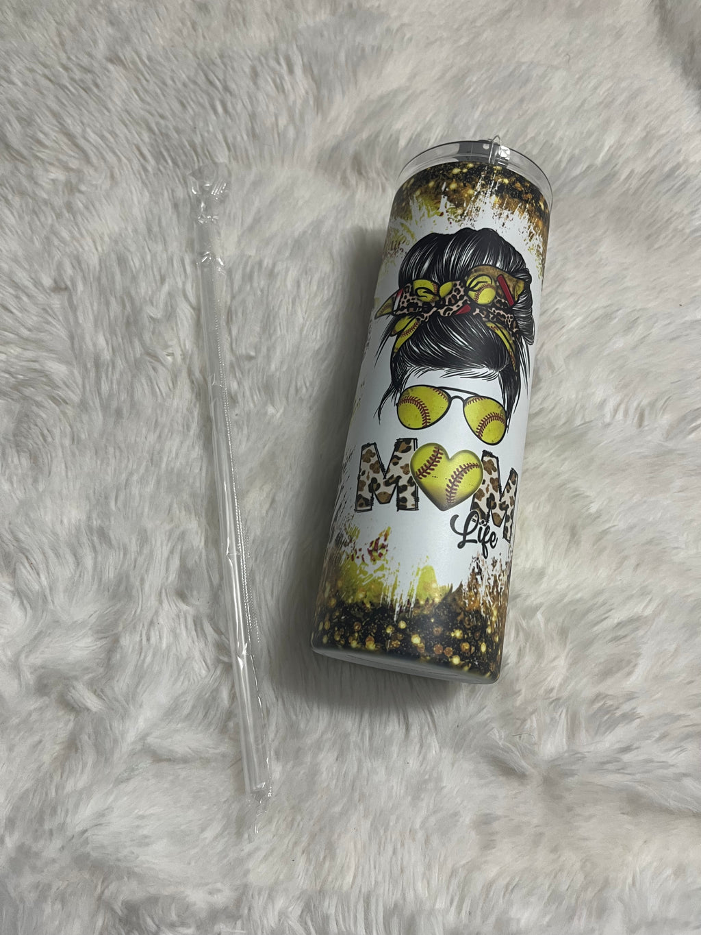 Softball Mom Tumbler