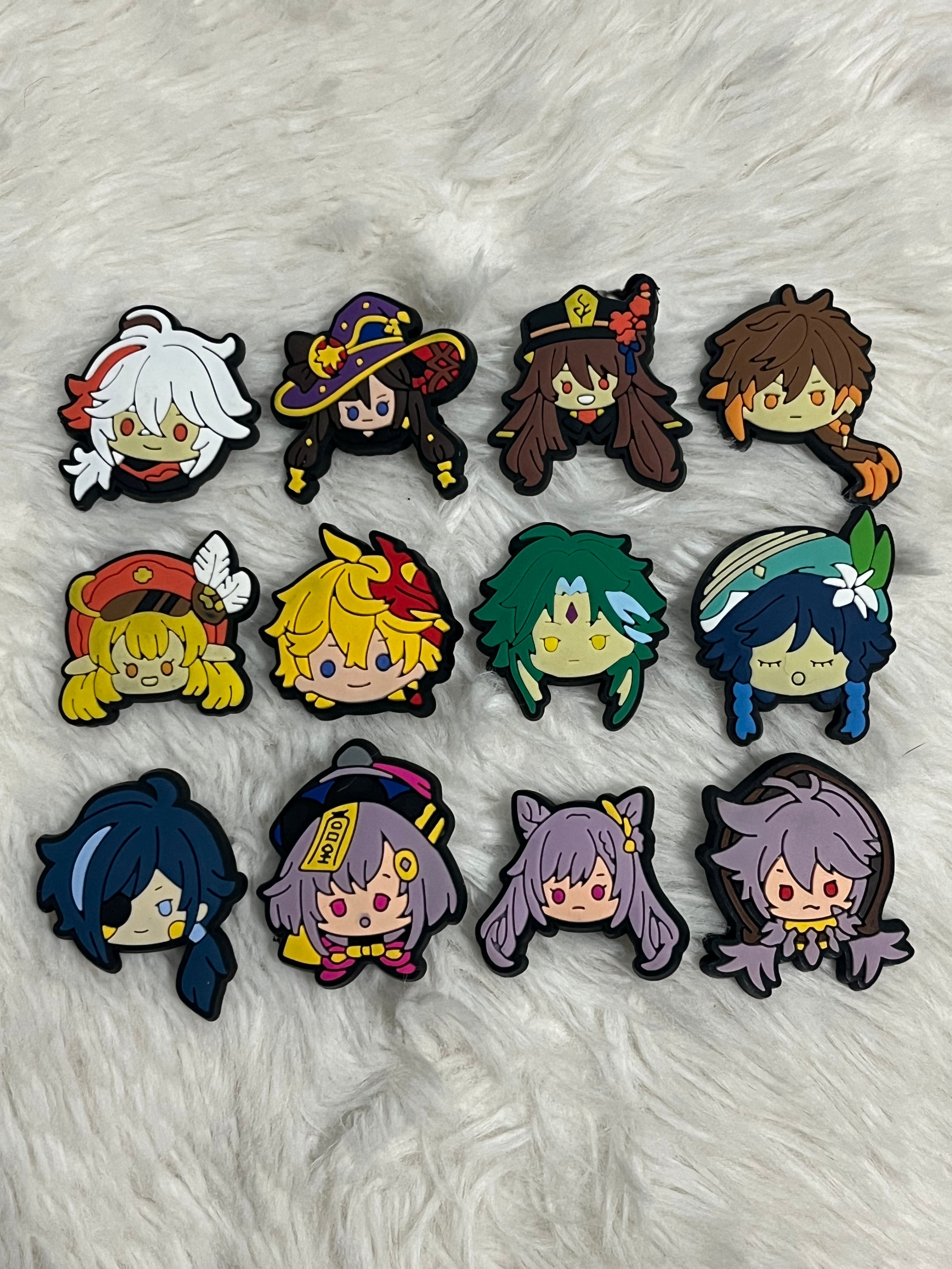 Genshin Impact Shoe Charms