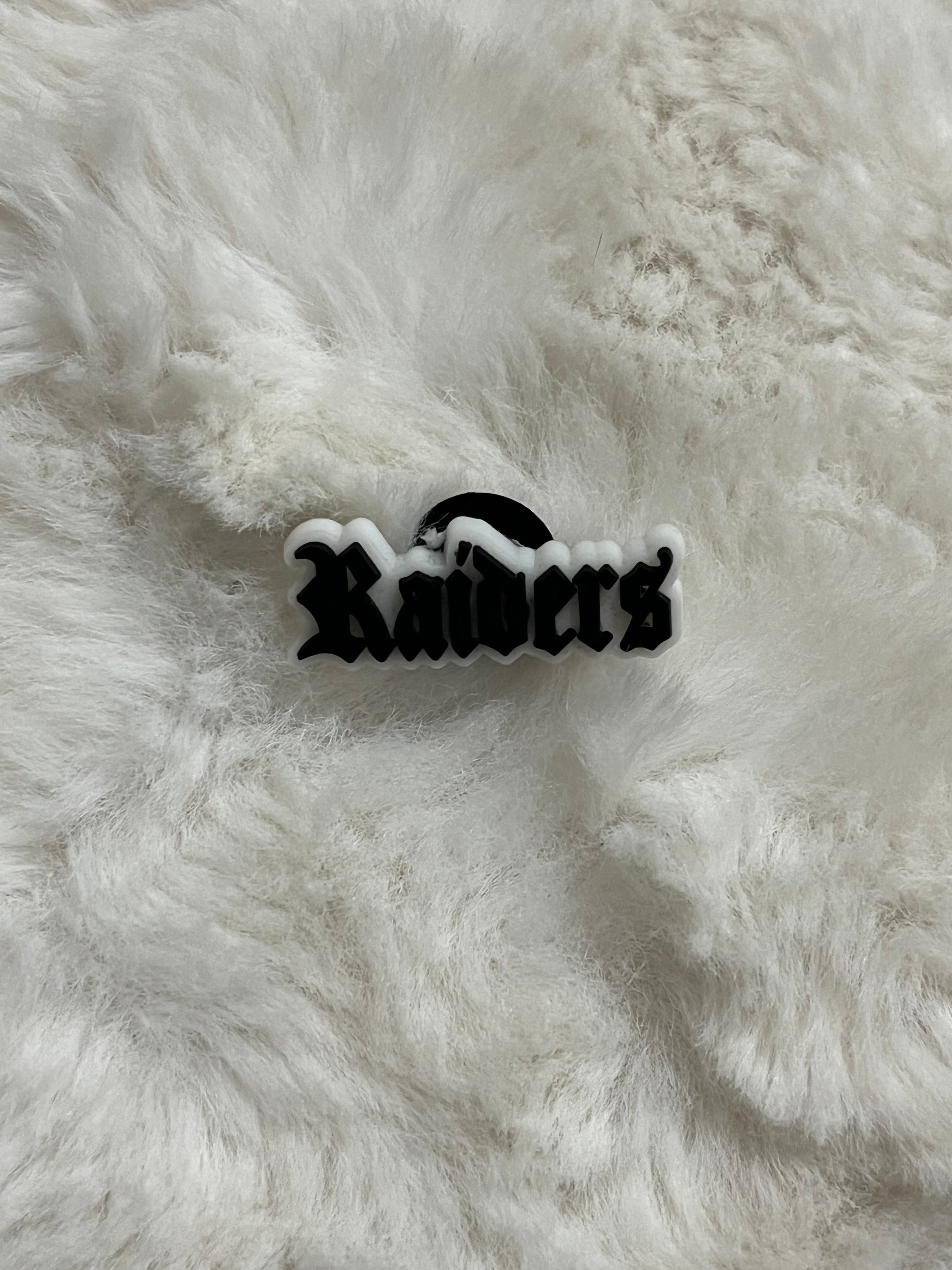 Las Vegas Raiders Croc Charms