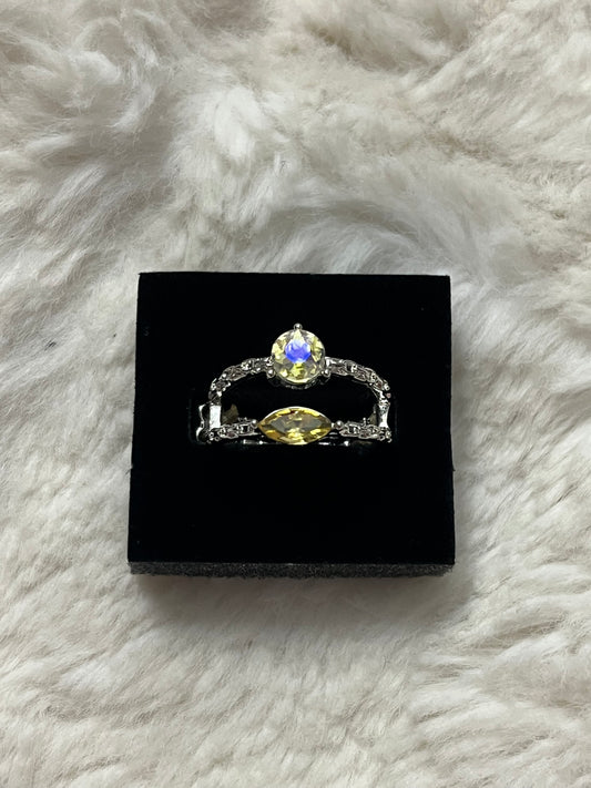 Starlit Crown Ring