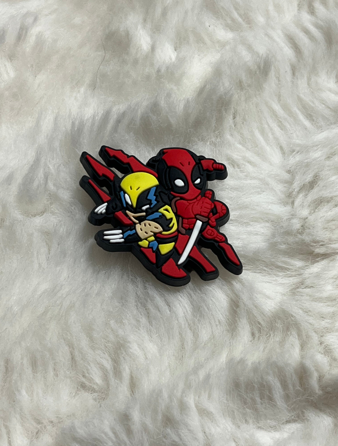 Deadpool and Wolverine Shoe Charms