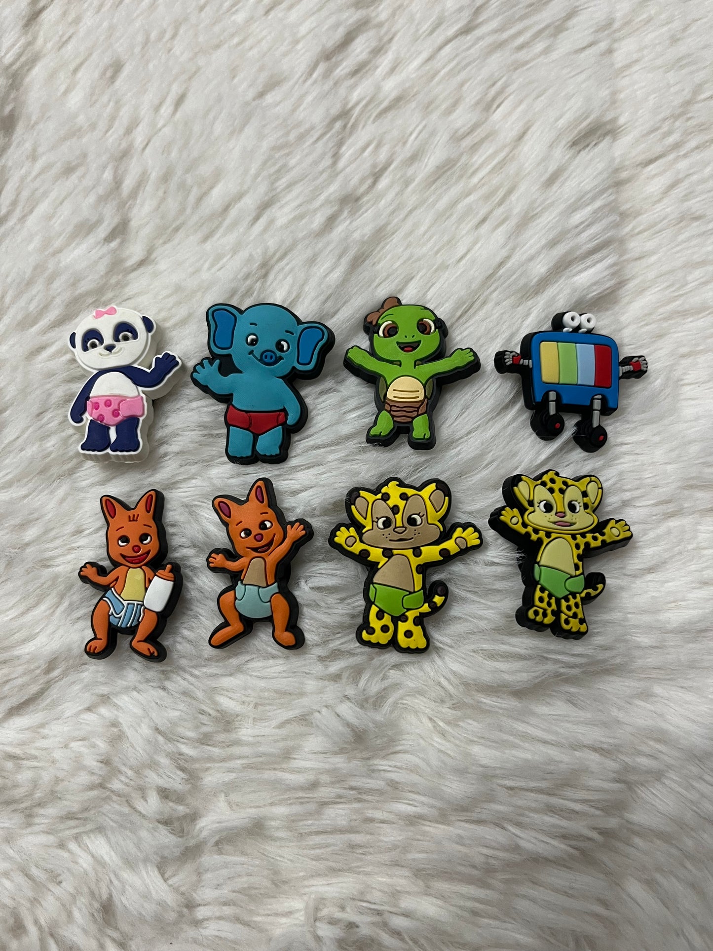 Word Party Shoe Charms