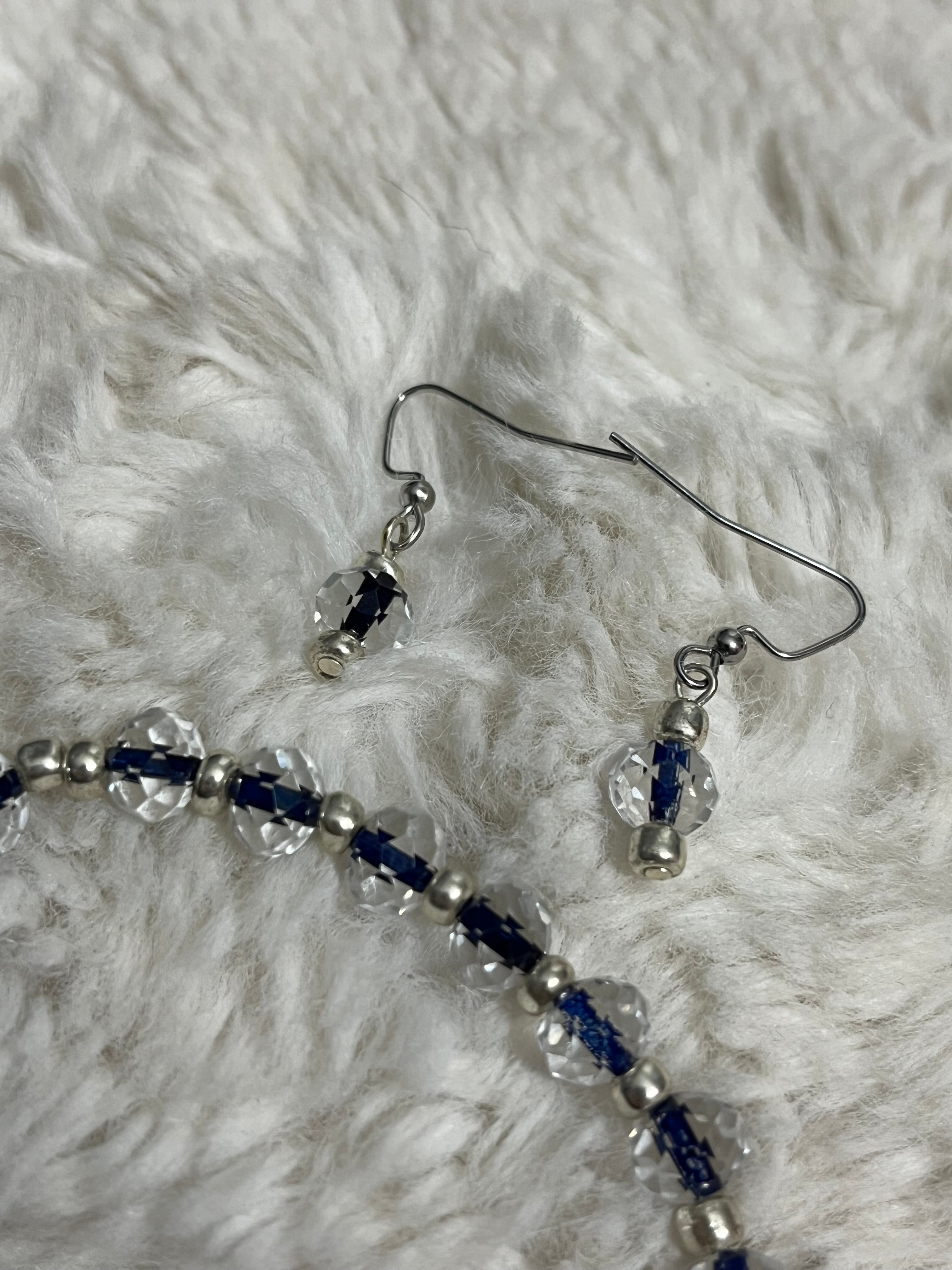 Midnight Crystal Bracelet Set