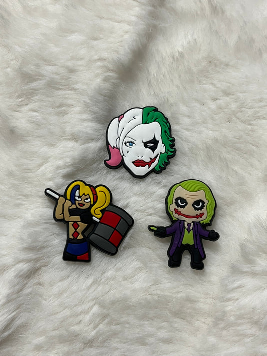 Suicide Squad Croc Charms