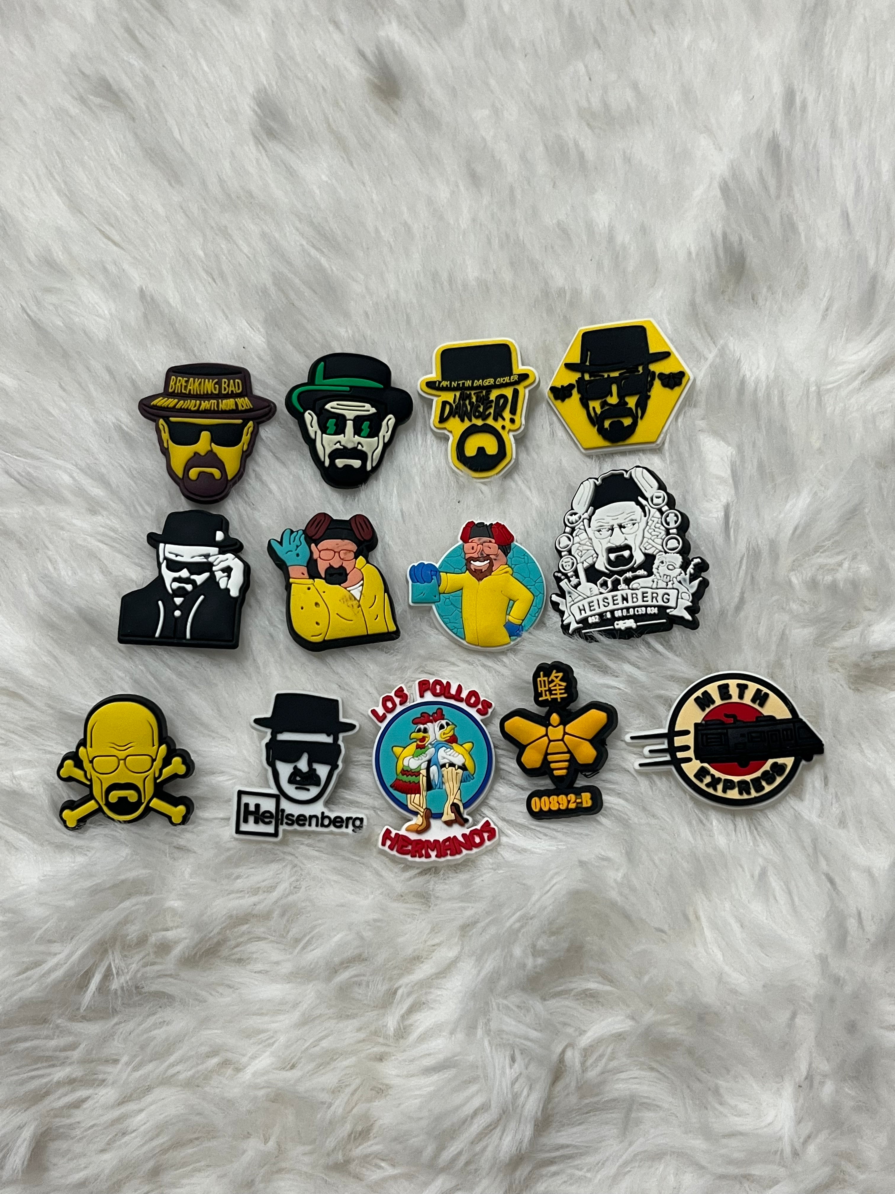Breaking Bad Shoe Charms – Rockin Crocs & Crafts