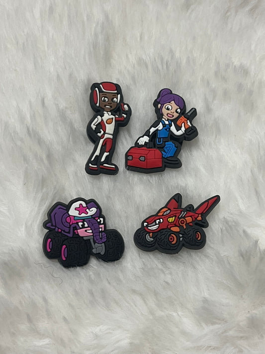 Blaze and the Monster Machines Shoe Charms