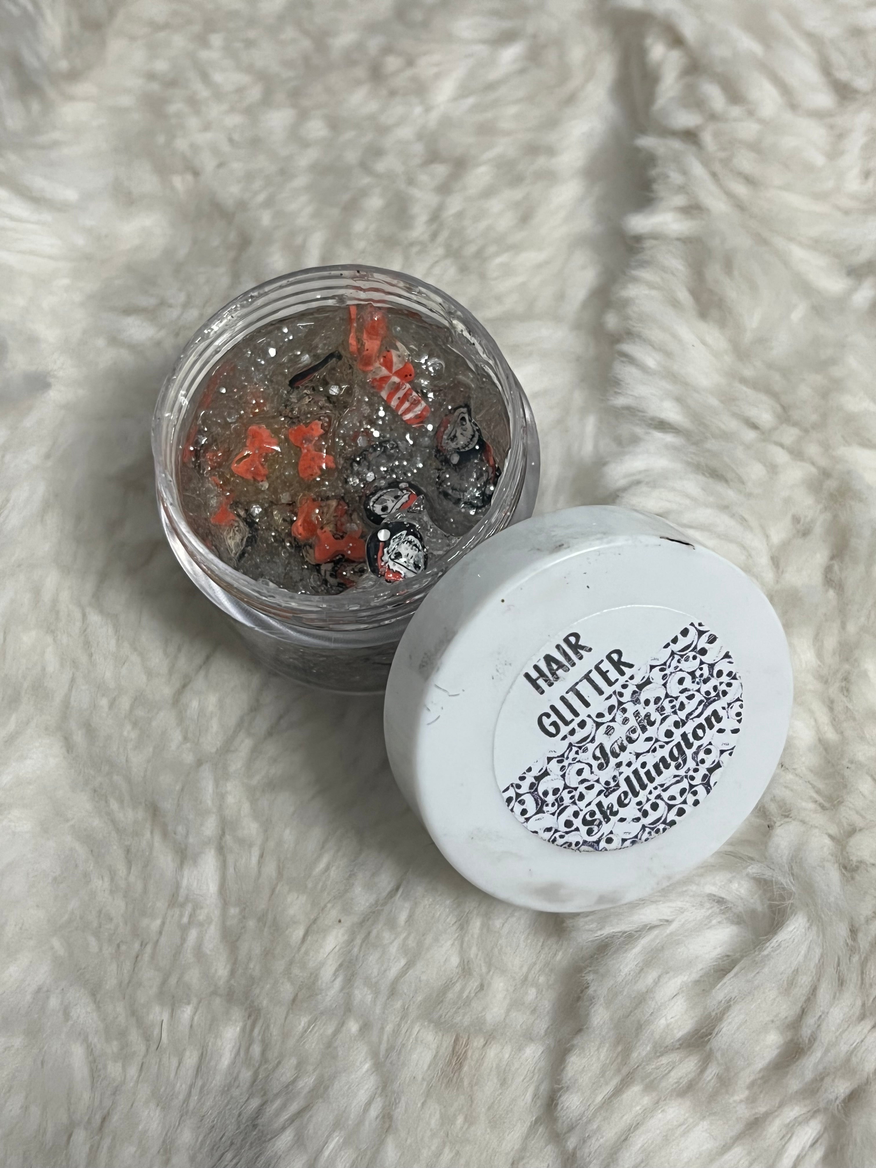 Jack Skellington Hair & Body Glitter