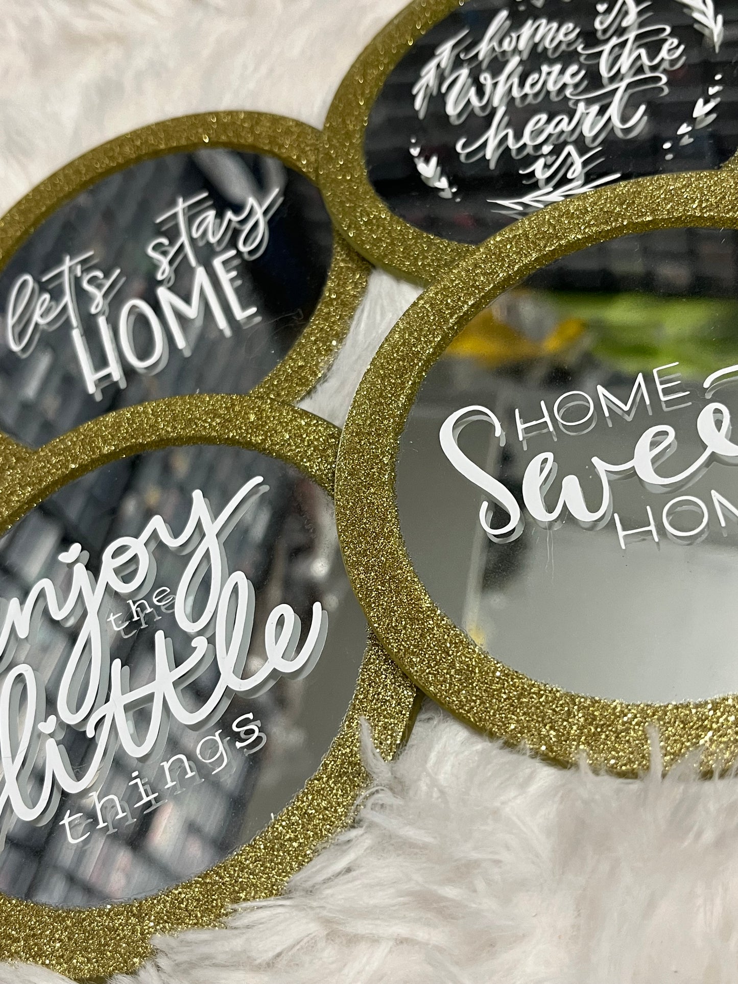 Home Glass Coasters