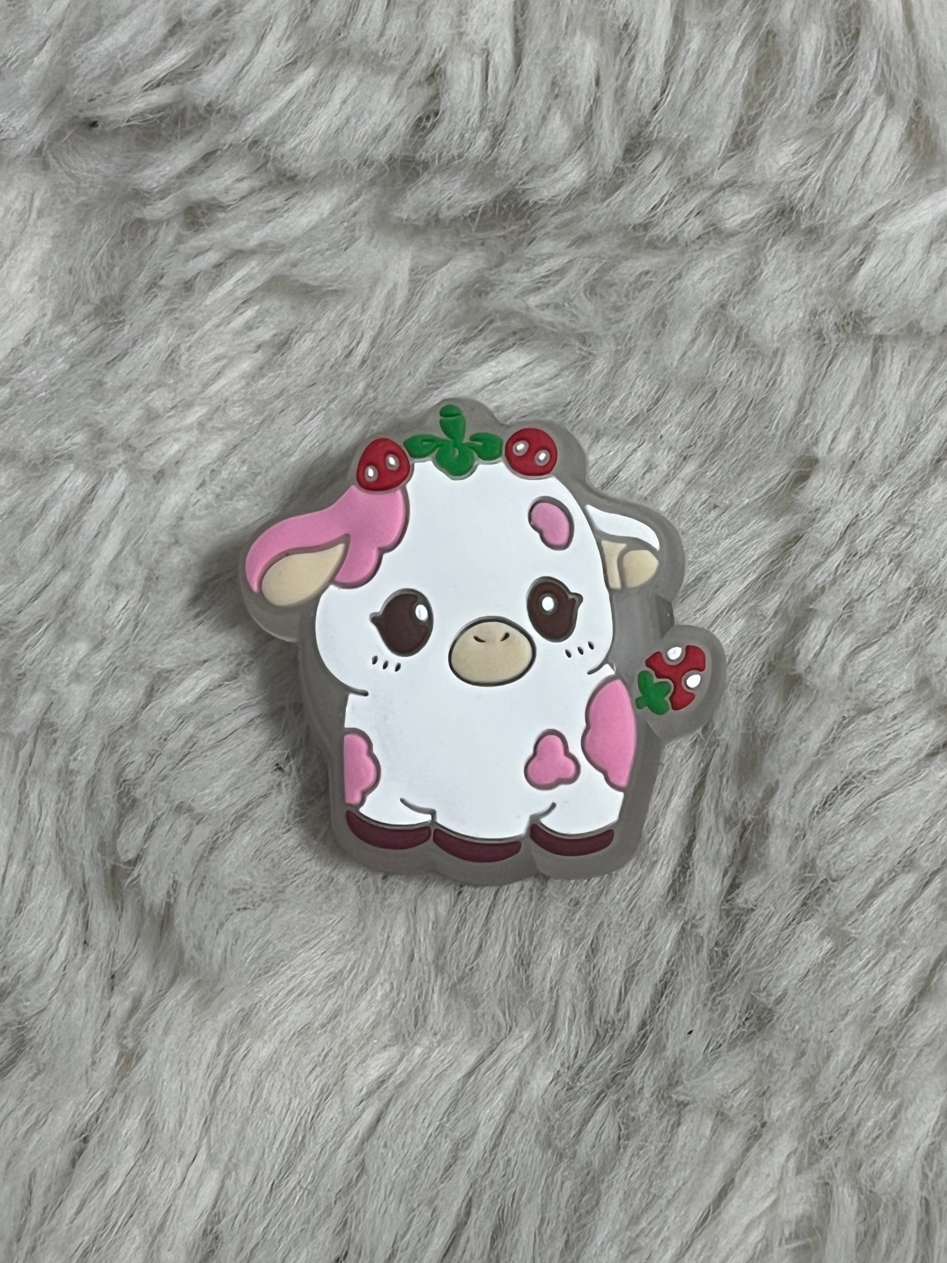 Cow Light Up Shoe Charm