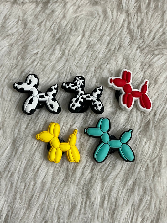 Balloon Dog Shoe Charms