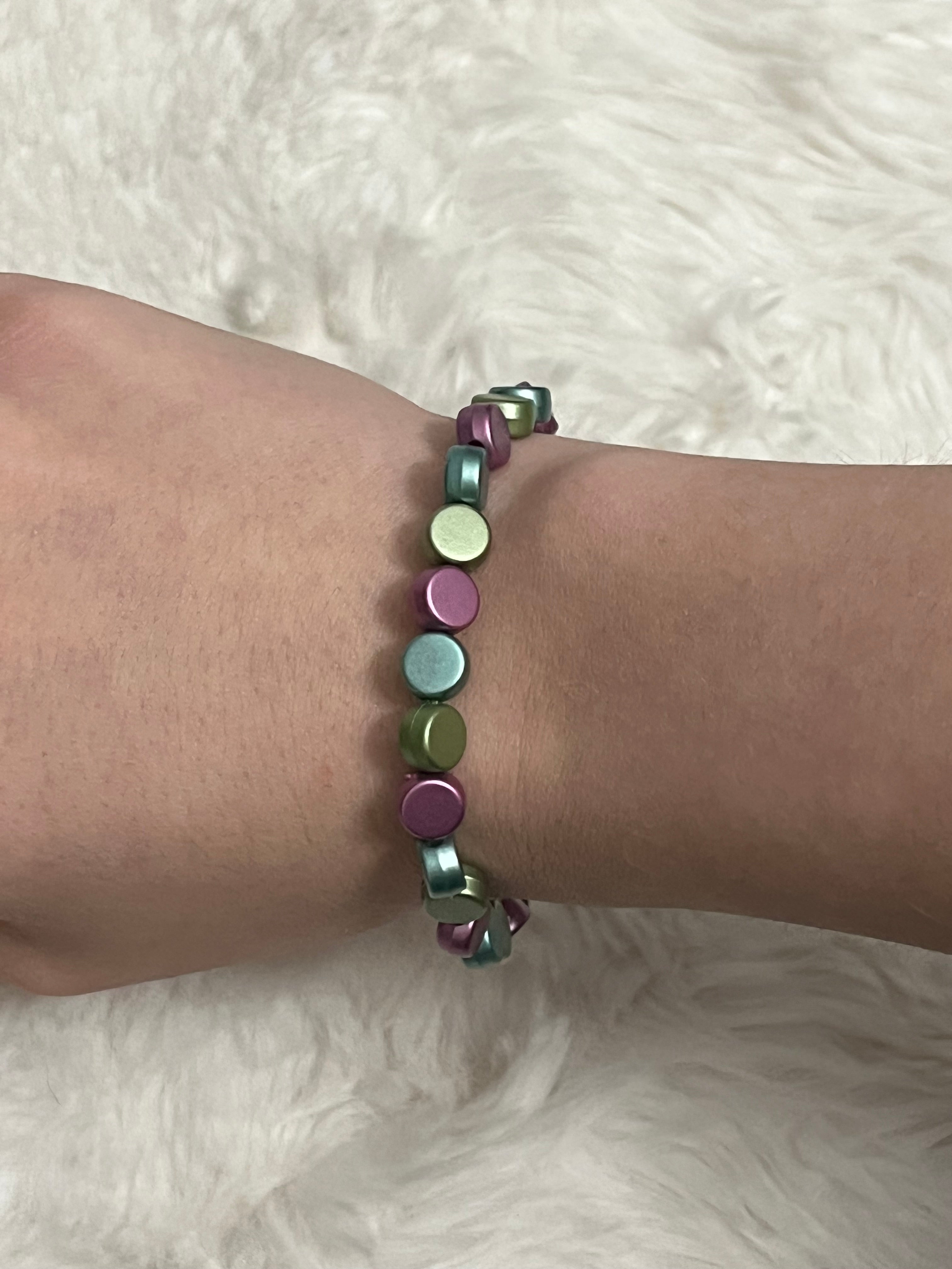 Forest Plum Harmony Bracelet
